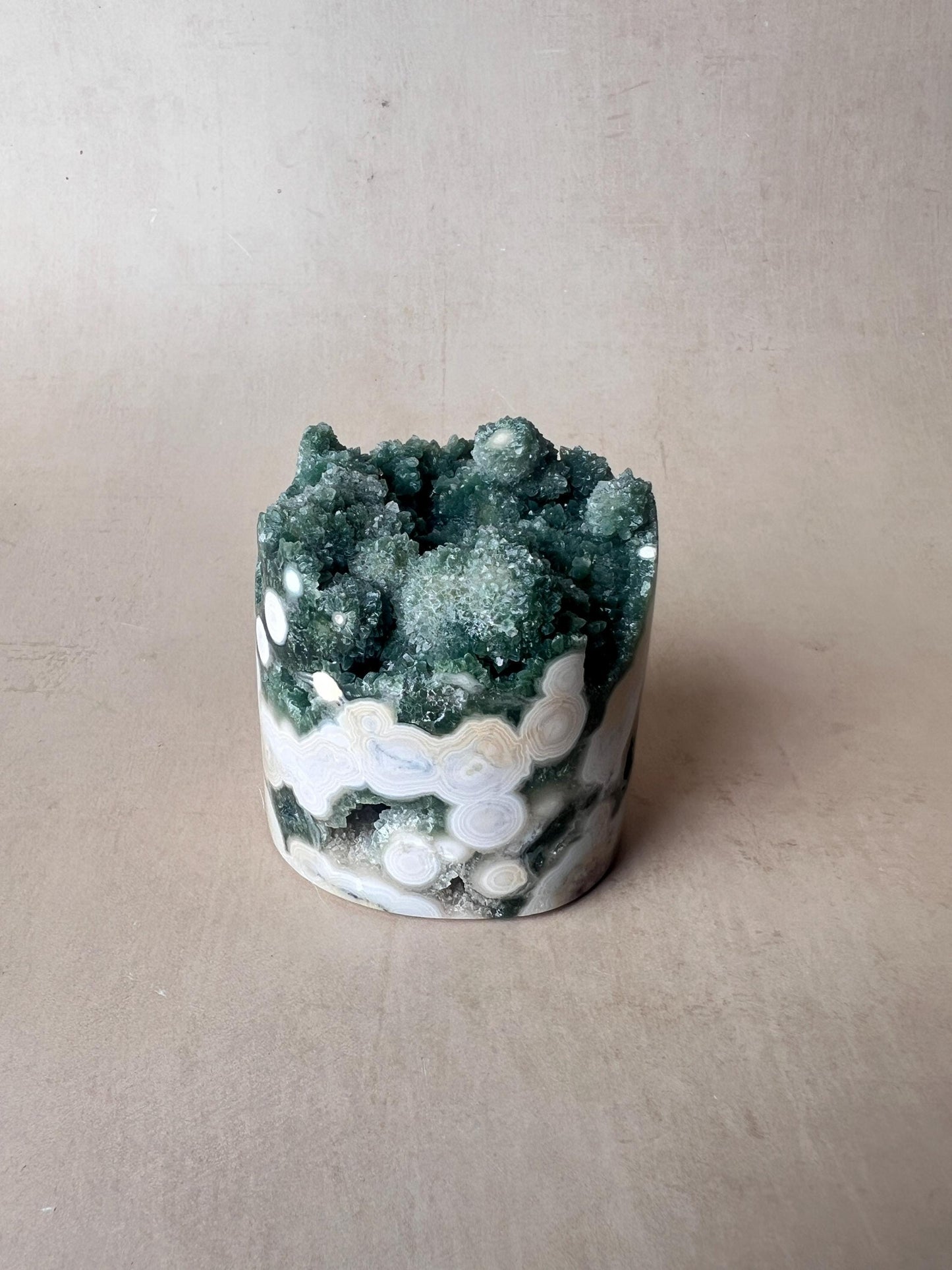 VEIN 8 Ocean Jasper Large Druzy Core
