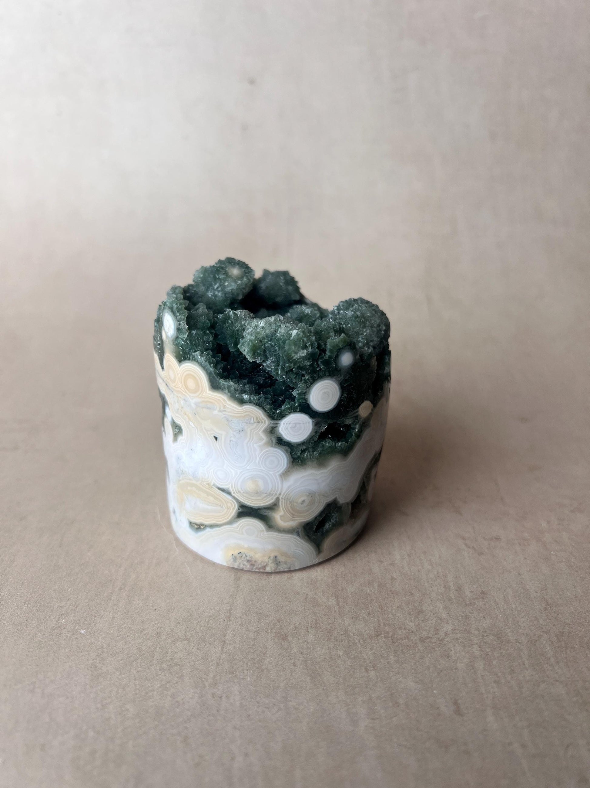 VEIN 8 Ocean Jasper Large Druzy Core