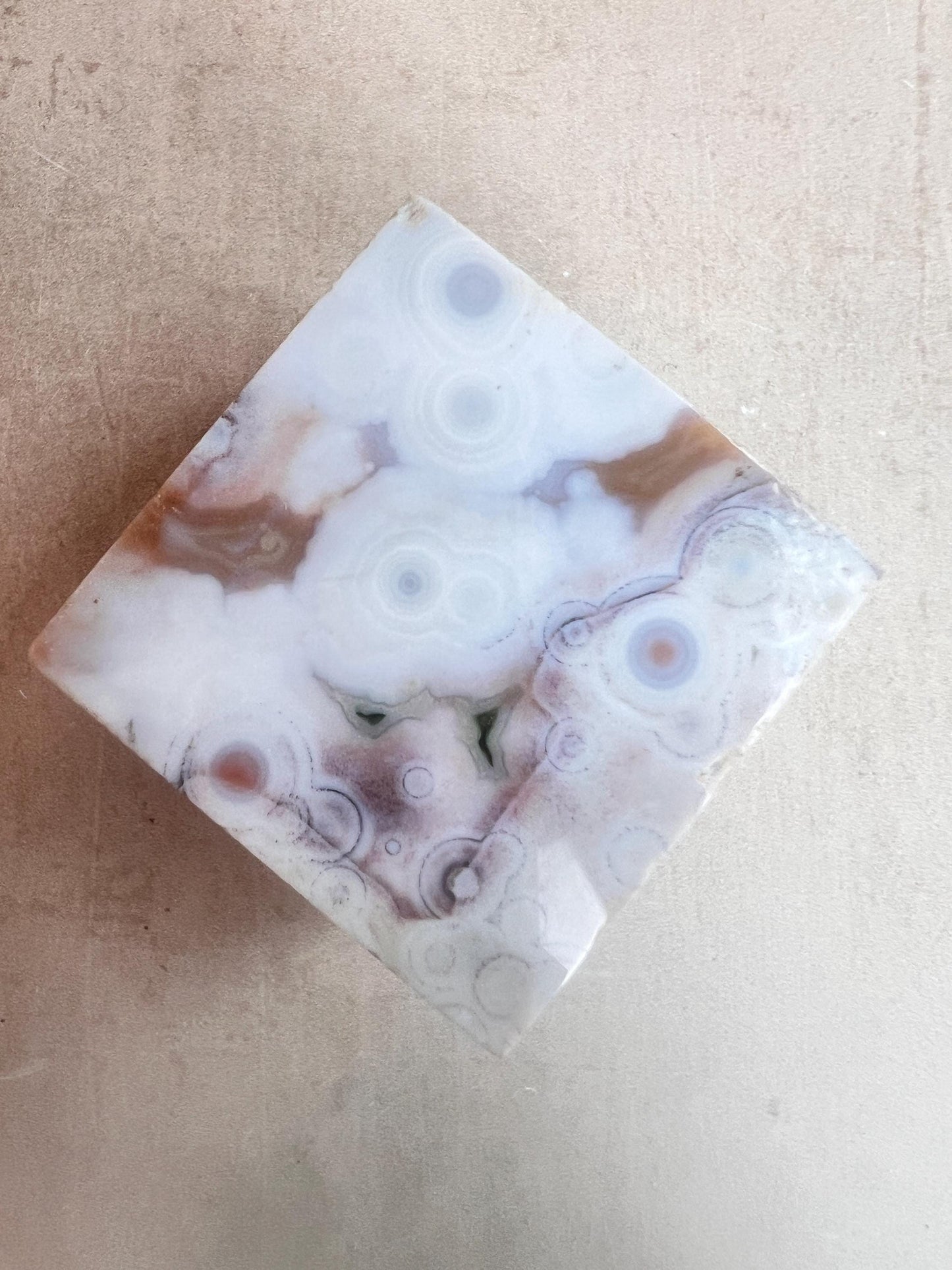 Ocean Jasper Vein 1-2 Cube