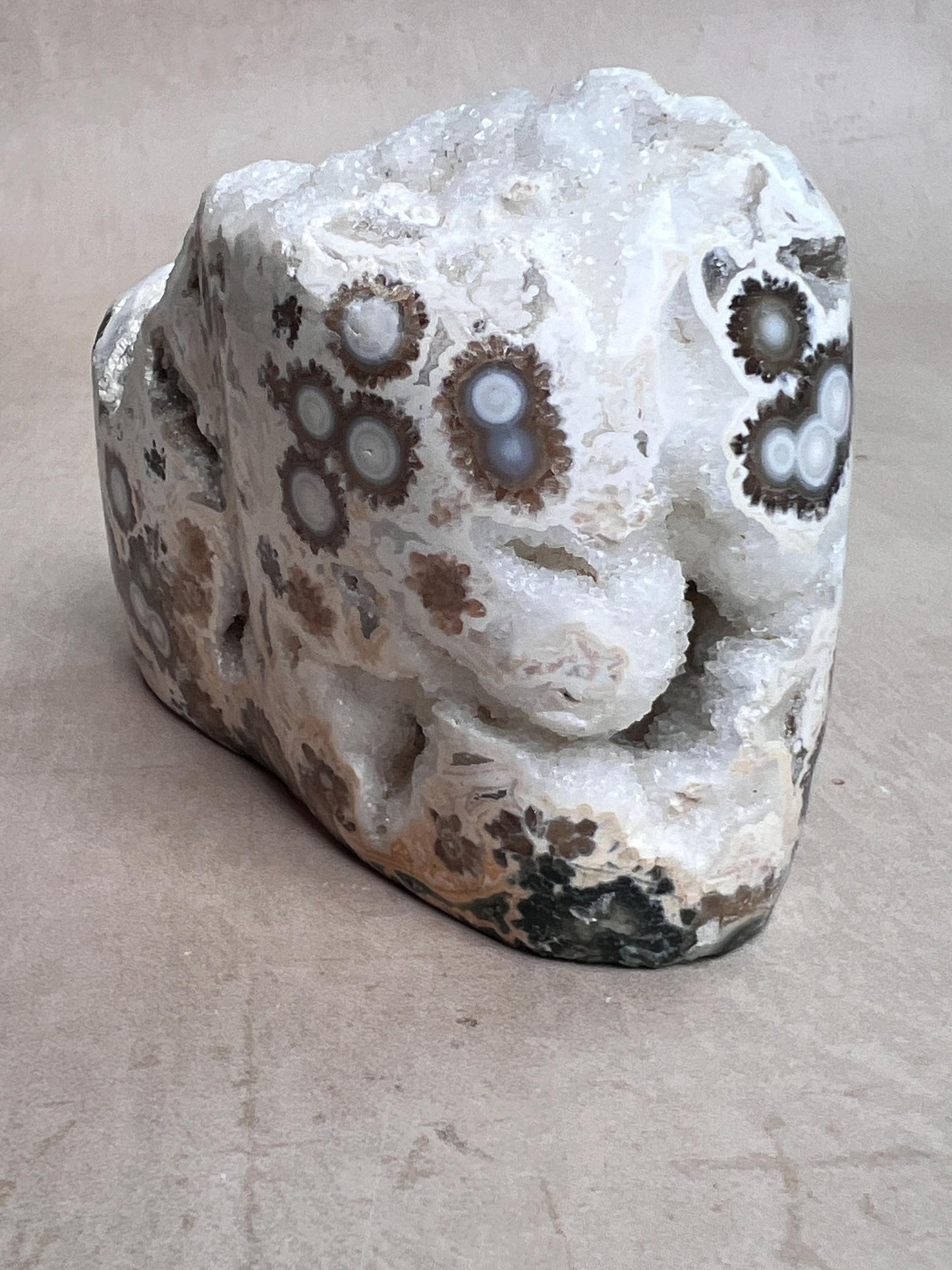 Ocean Jasper Old Stock : Vein 1-2 Large Druzy Free Form