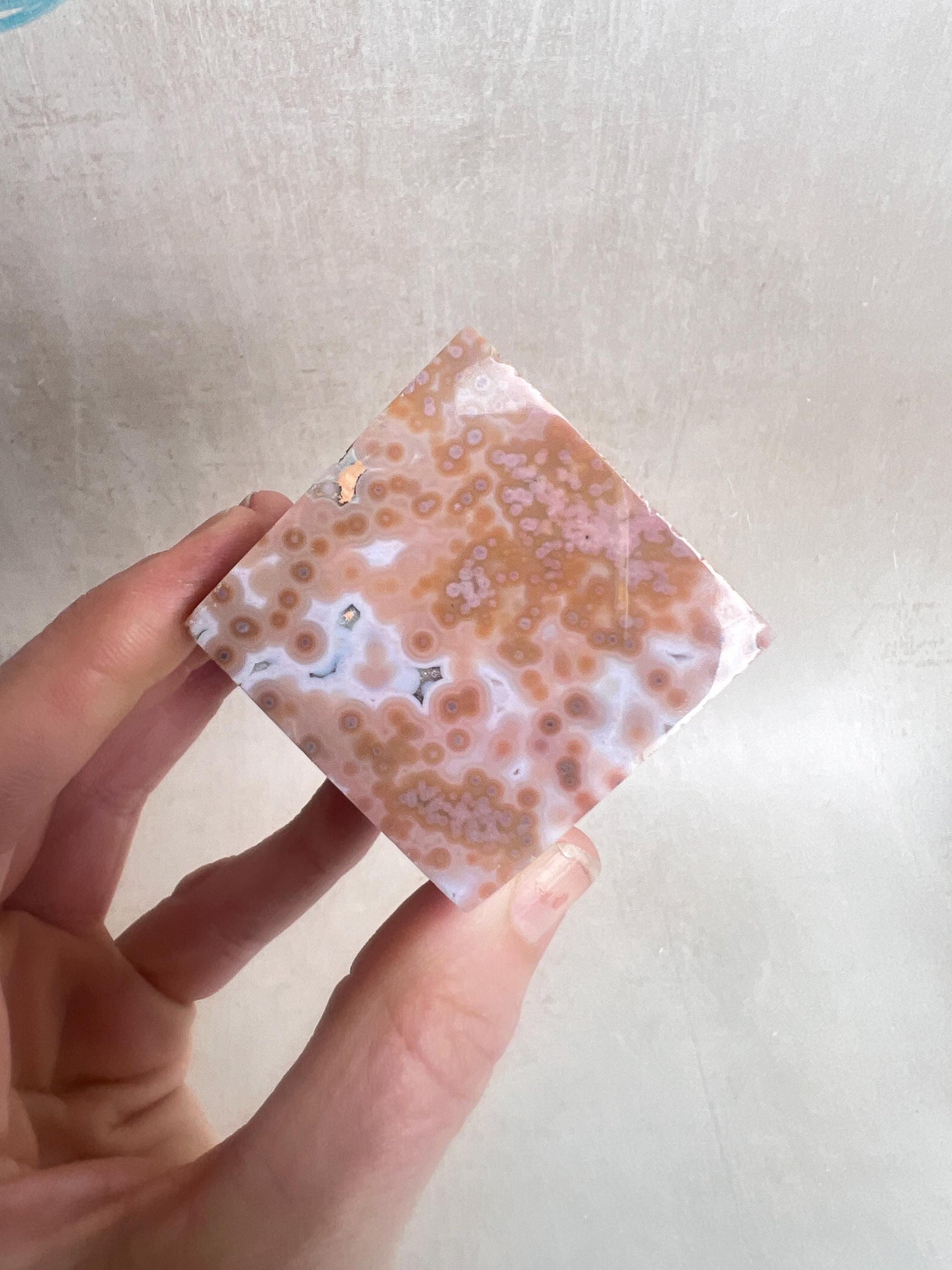 Ocean Jasper Vein 1-2 Cube