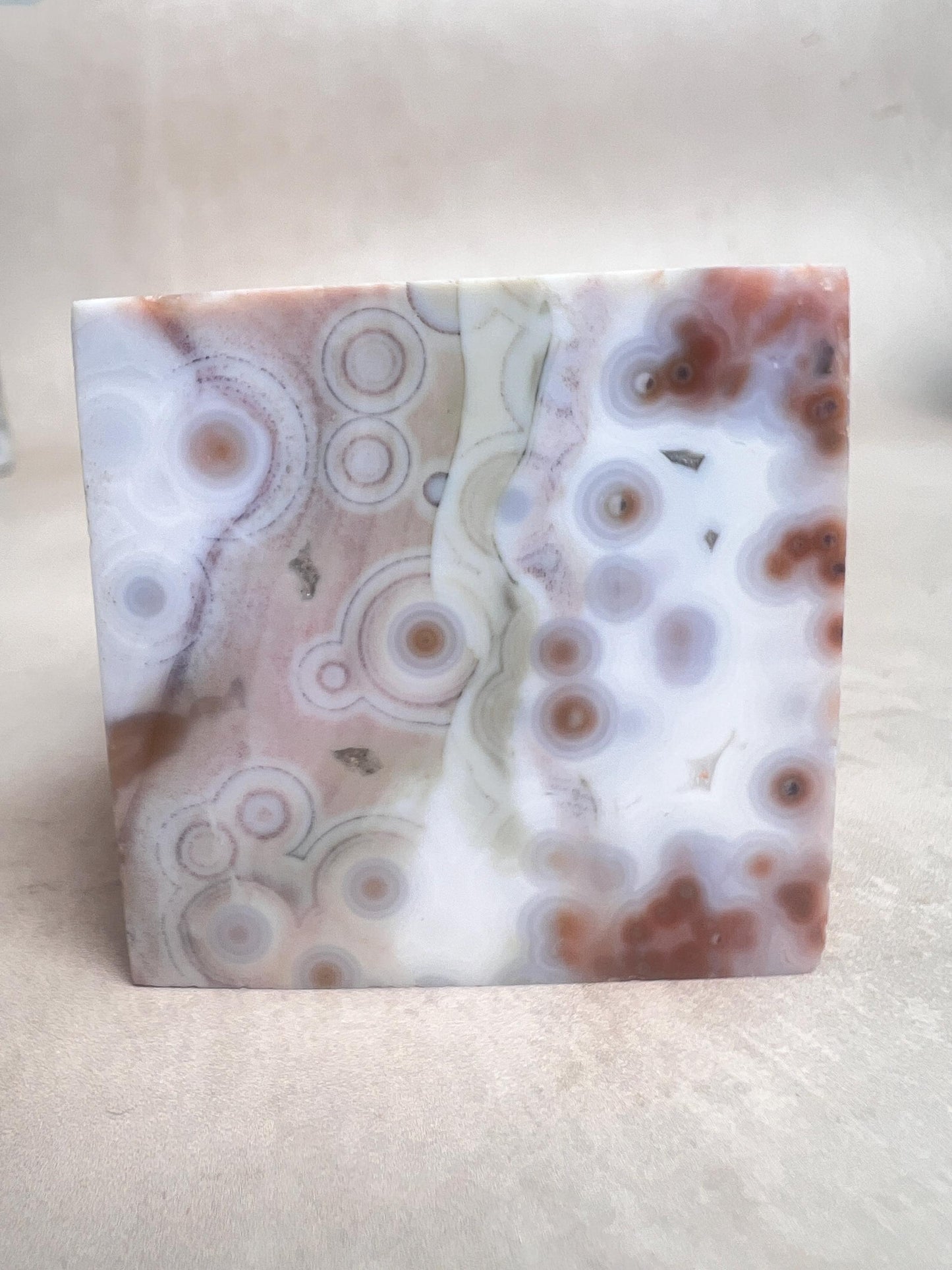 Ocean Jasper Vein 1-2 Cube