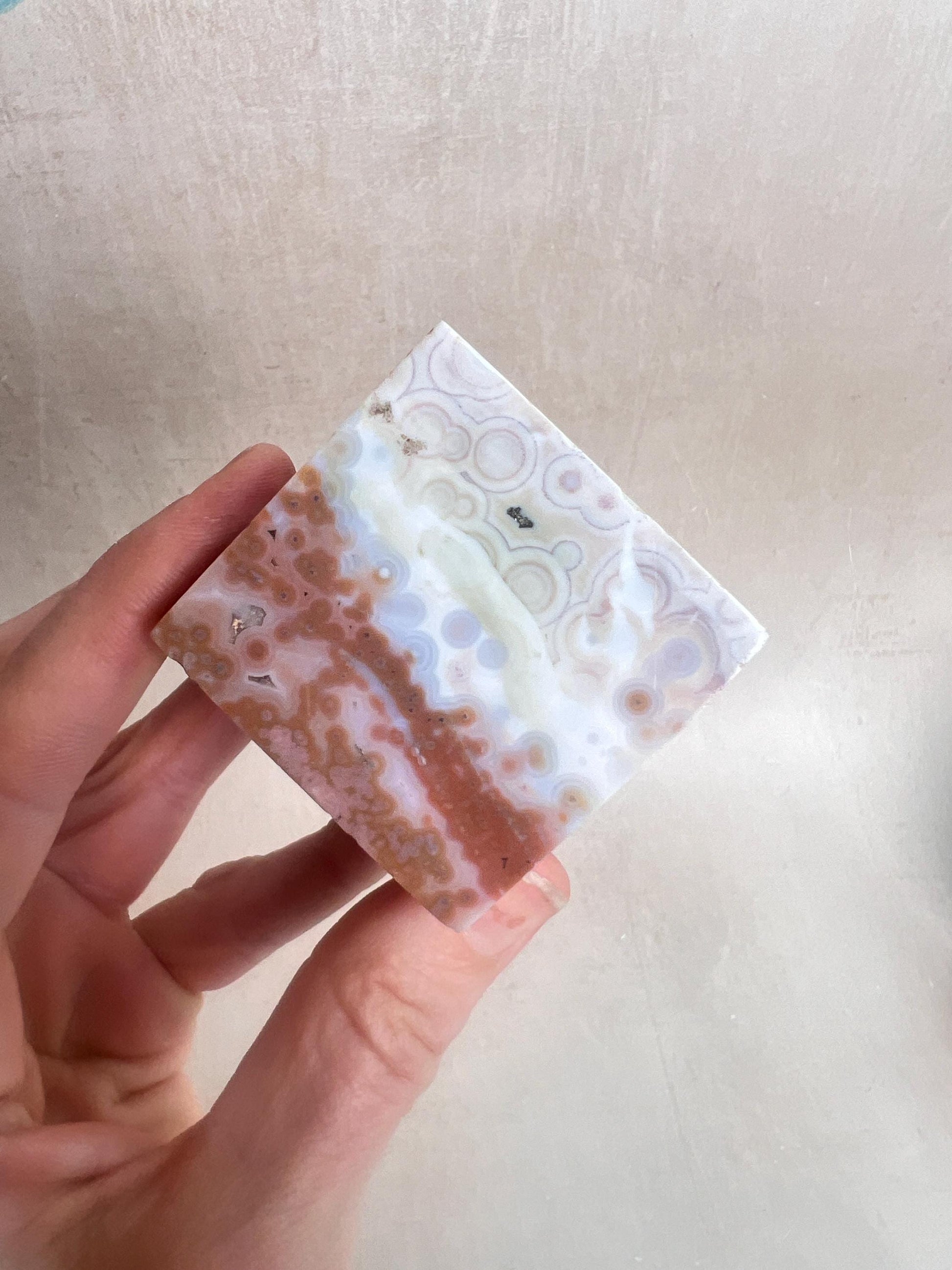 Ocean Jasper Vein 1-2 Cube