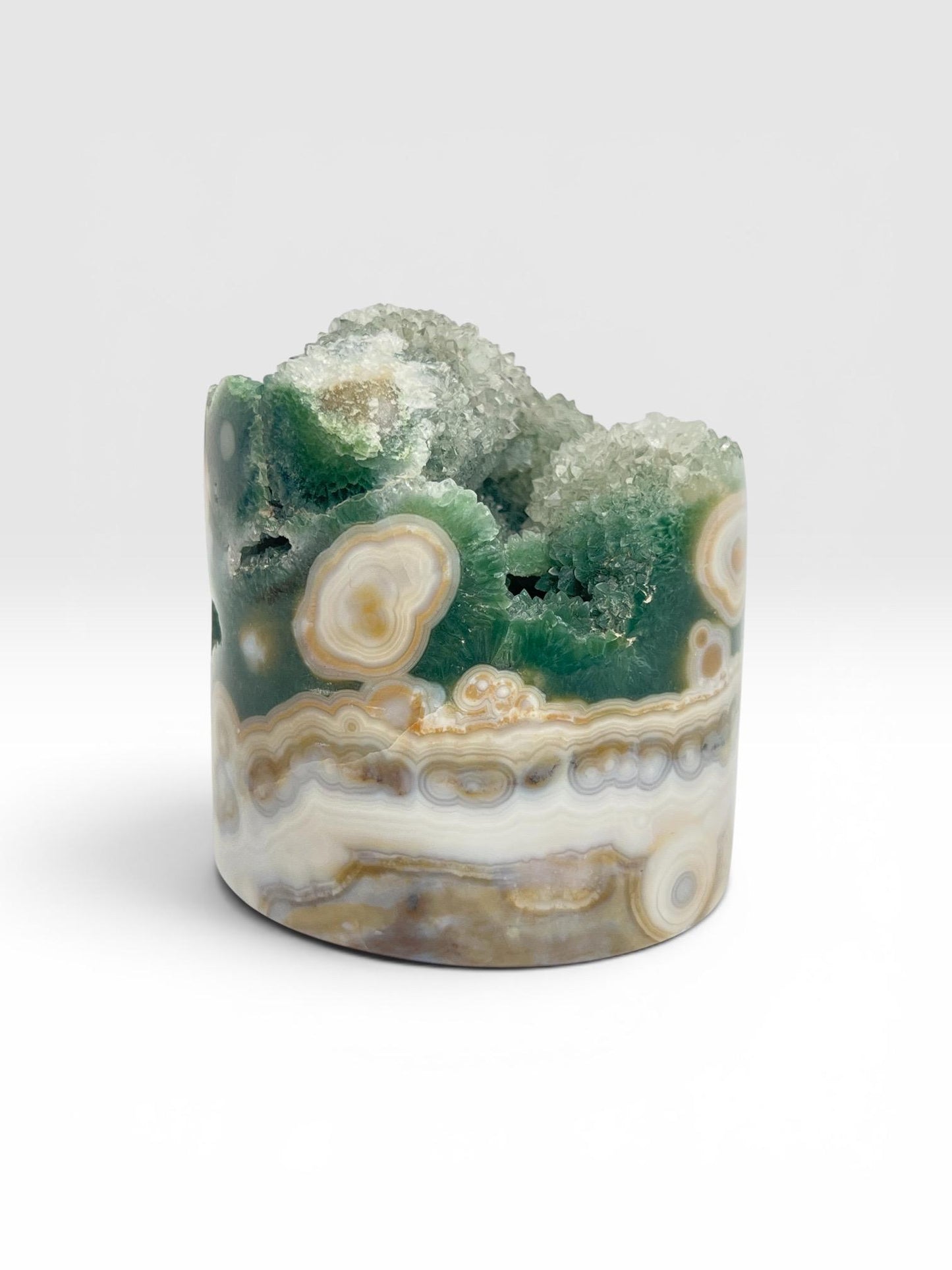 Ocean Jasper Vein 8 Druze Core