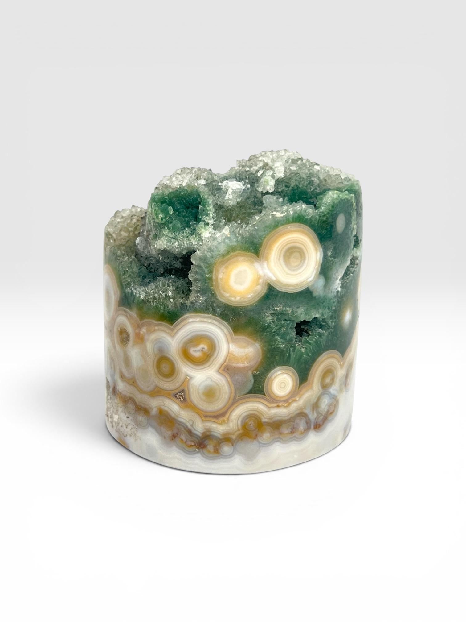 Ocean Jasper Vein 8 Druze Core