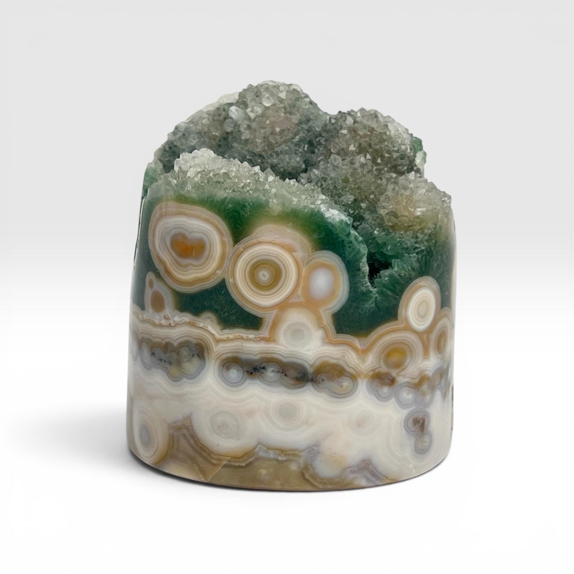 Ocean Jasper Vein 8 Druze Core