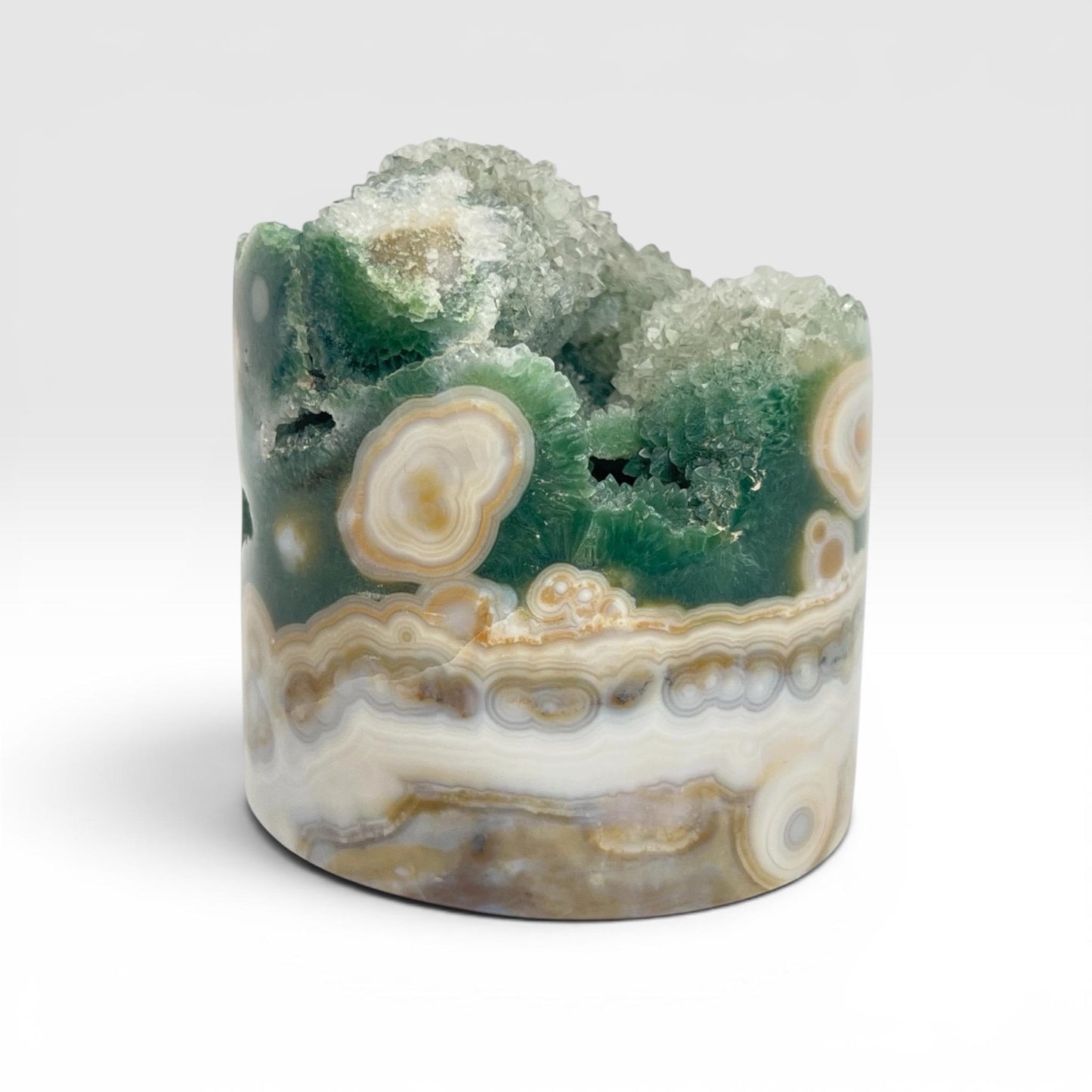 Ocean Jasper Vein 8 Druze Core