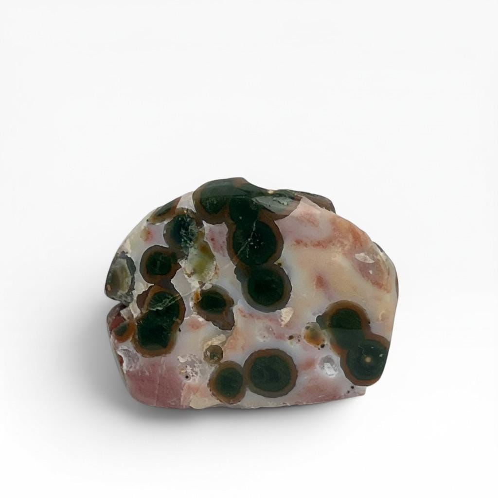 Ocean Jasper Mini Half Moon Free Form
