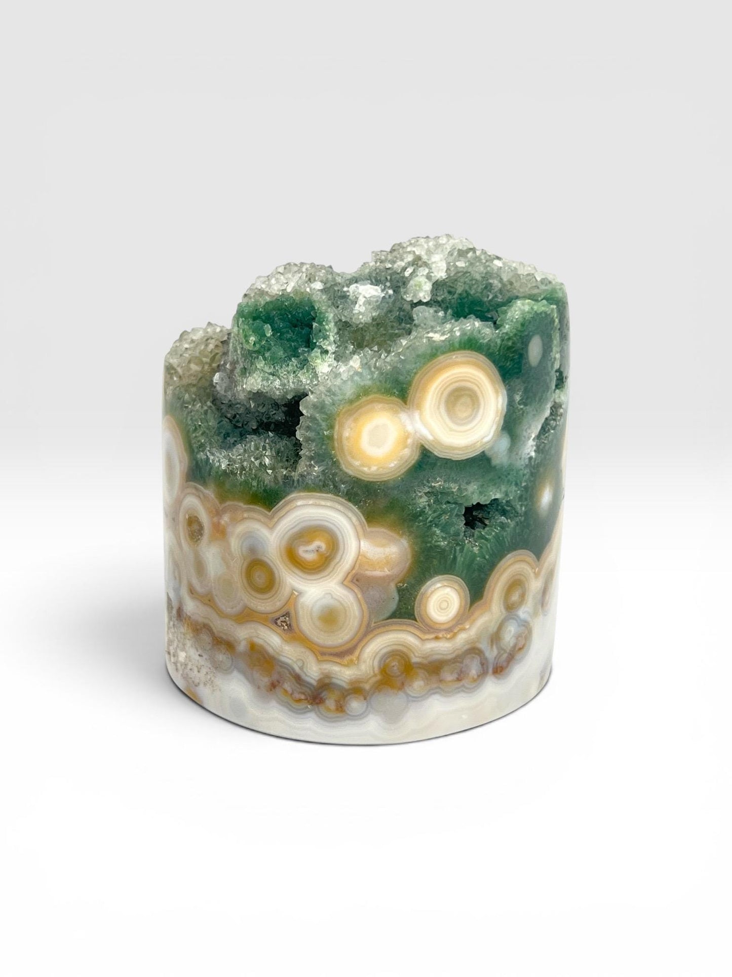 Ocean Jasper Vein 8 Druze Core