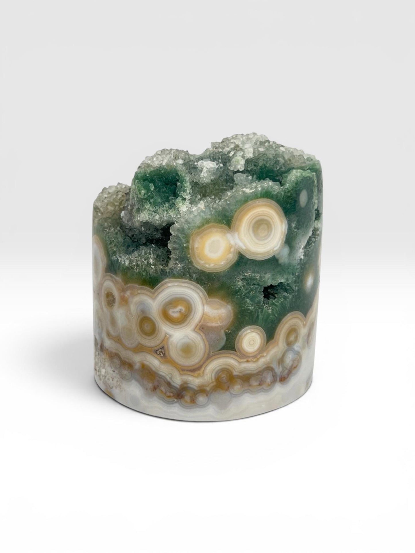 Ocean Jasper Vein 8 Druze Core