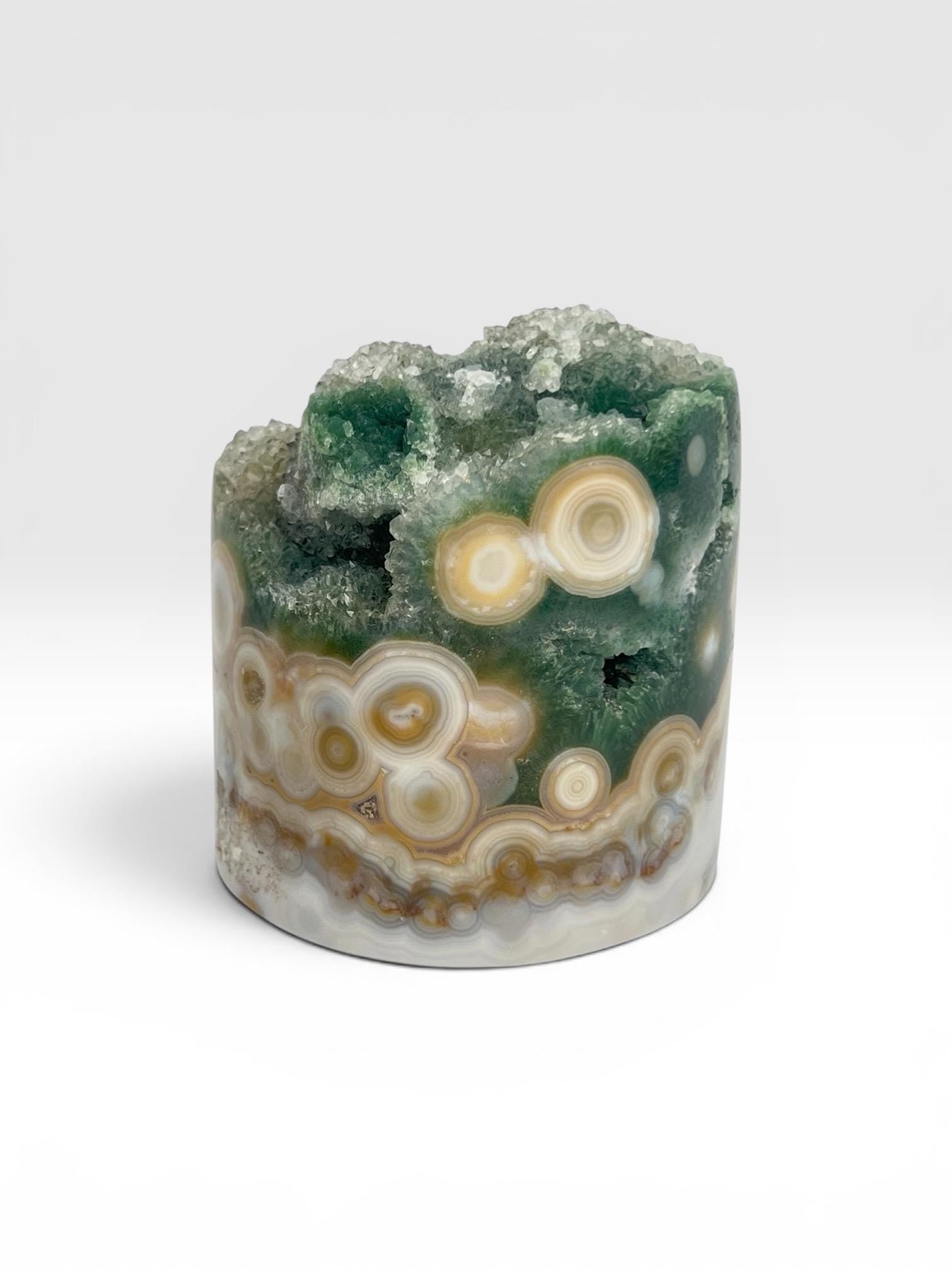 Ocean Jasper Vein 8 Druze Core