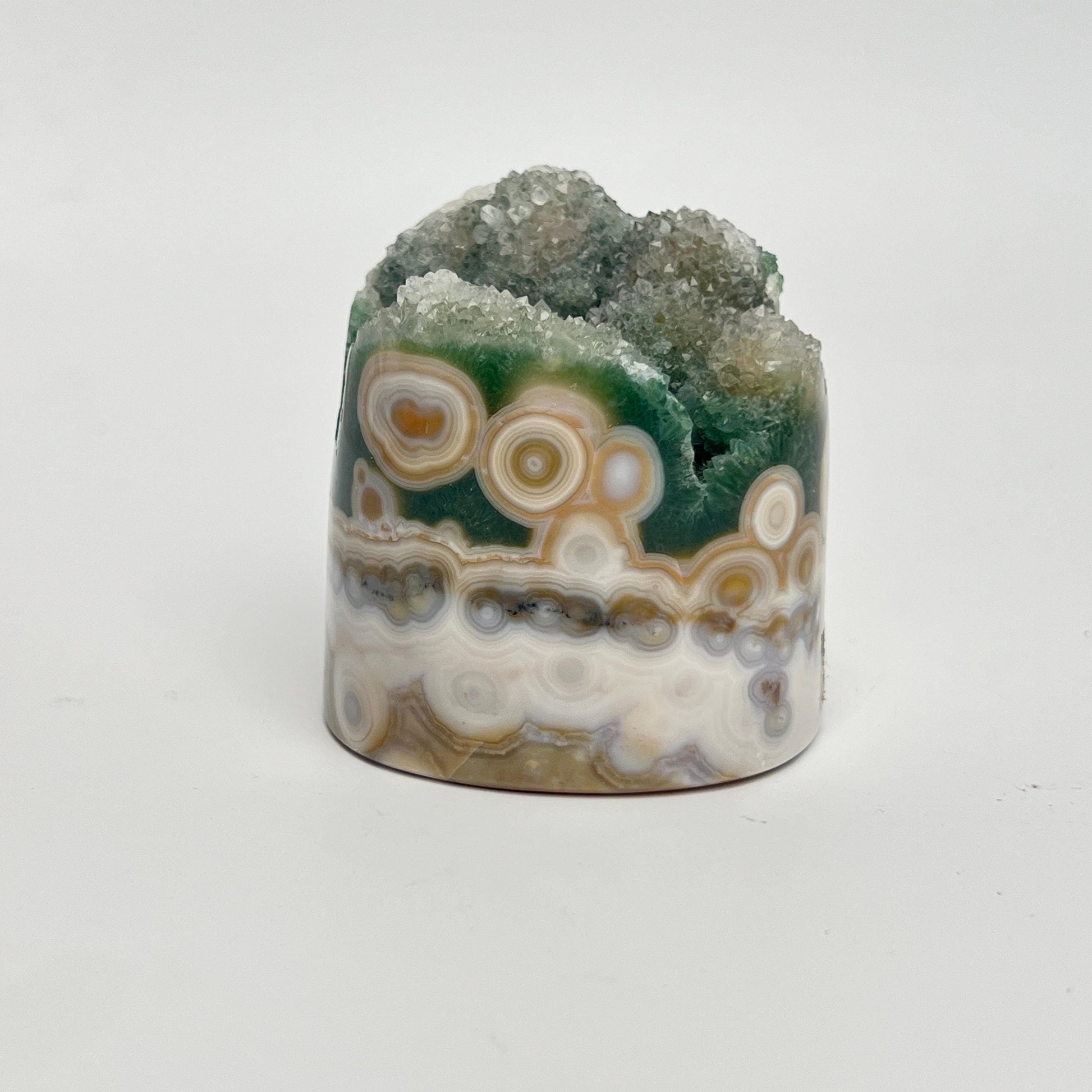 Ocean Jasper Vein 8 Druze Core