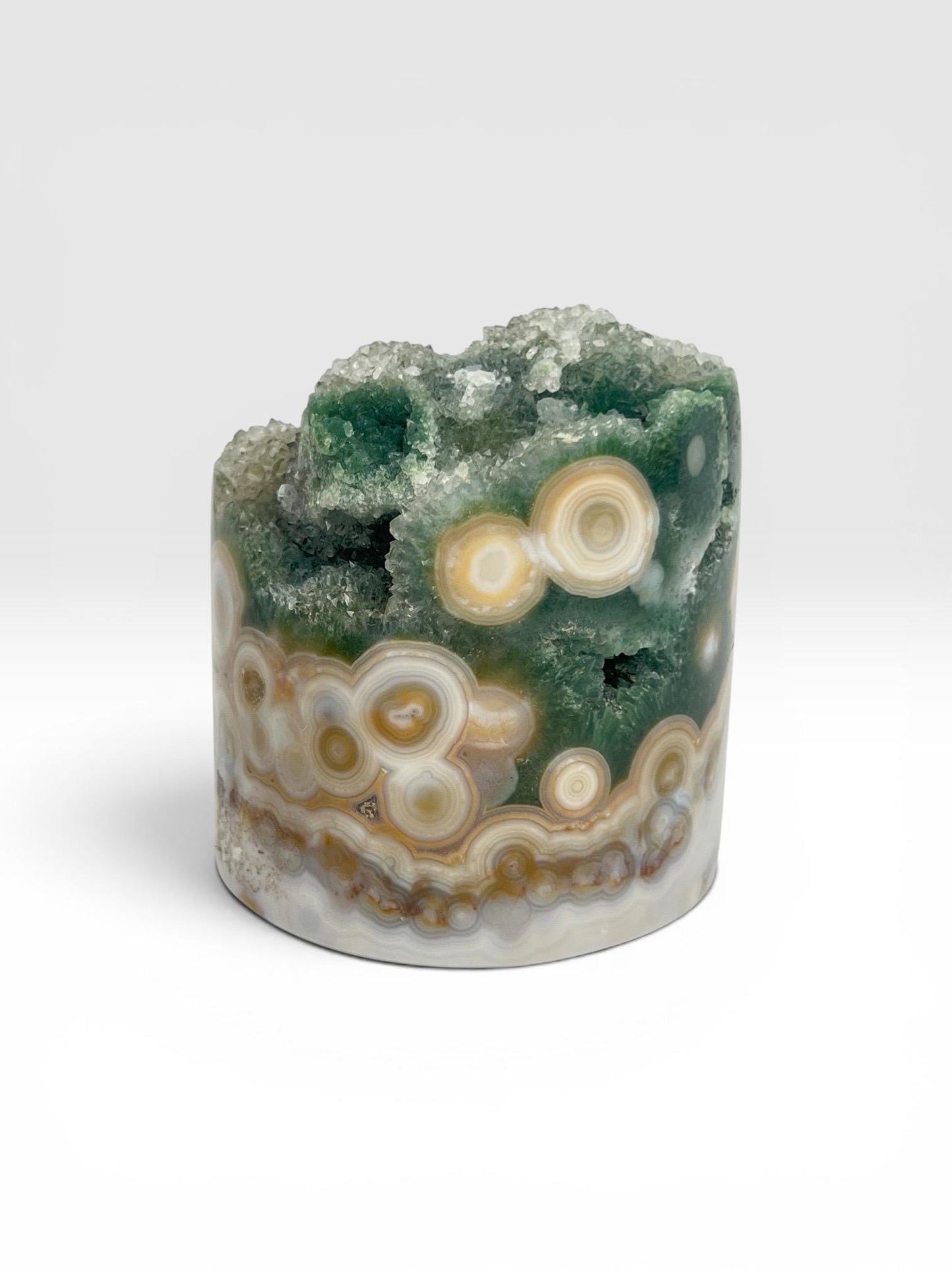 Ocean Jasper Vein 8 Druze Core