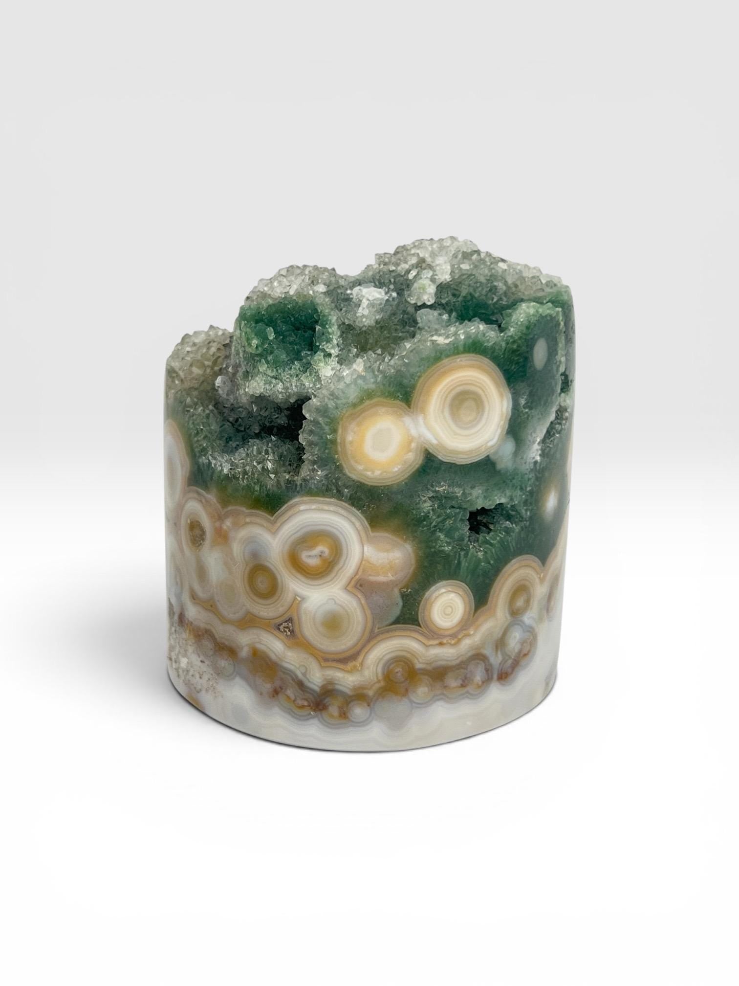 Ocean Jasper Vein 8 Druze Core