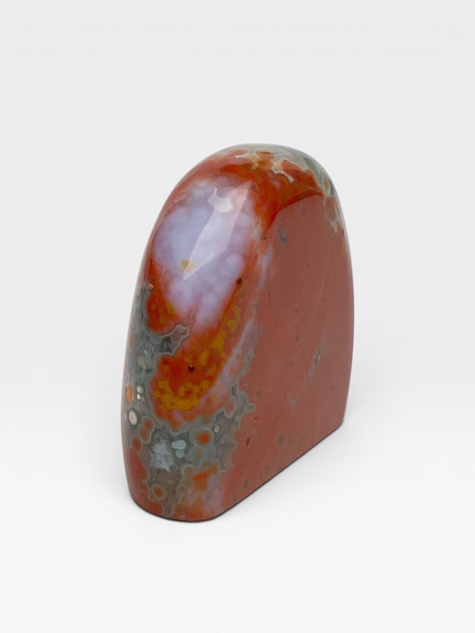 Ocean Jasper Mini Half Moon Free Form