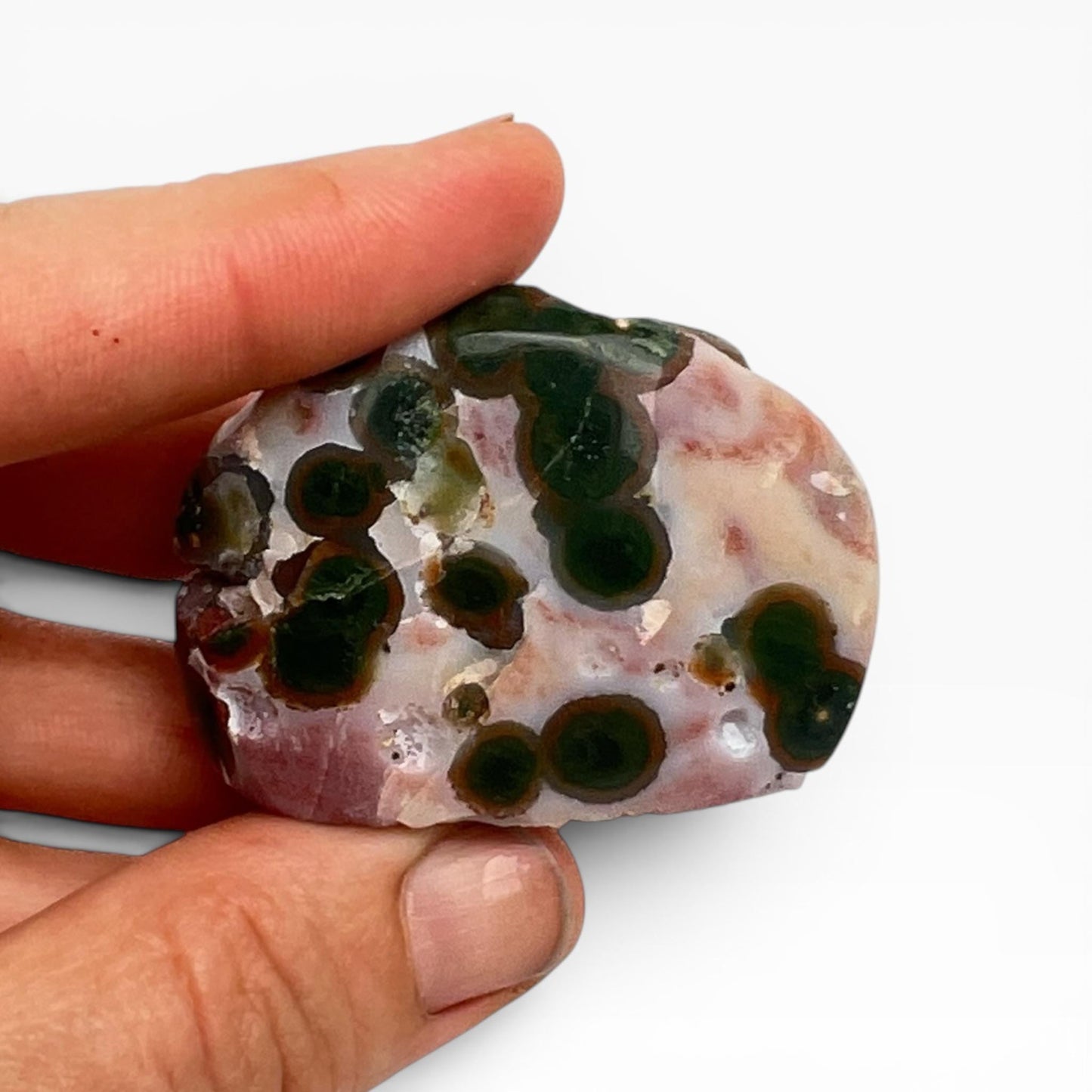 Ocean Jasper Mini Half Moon Free Form