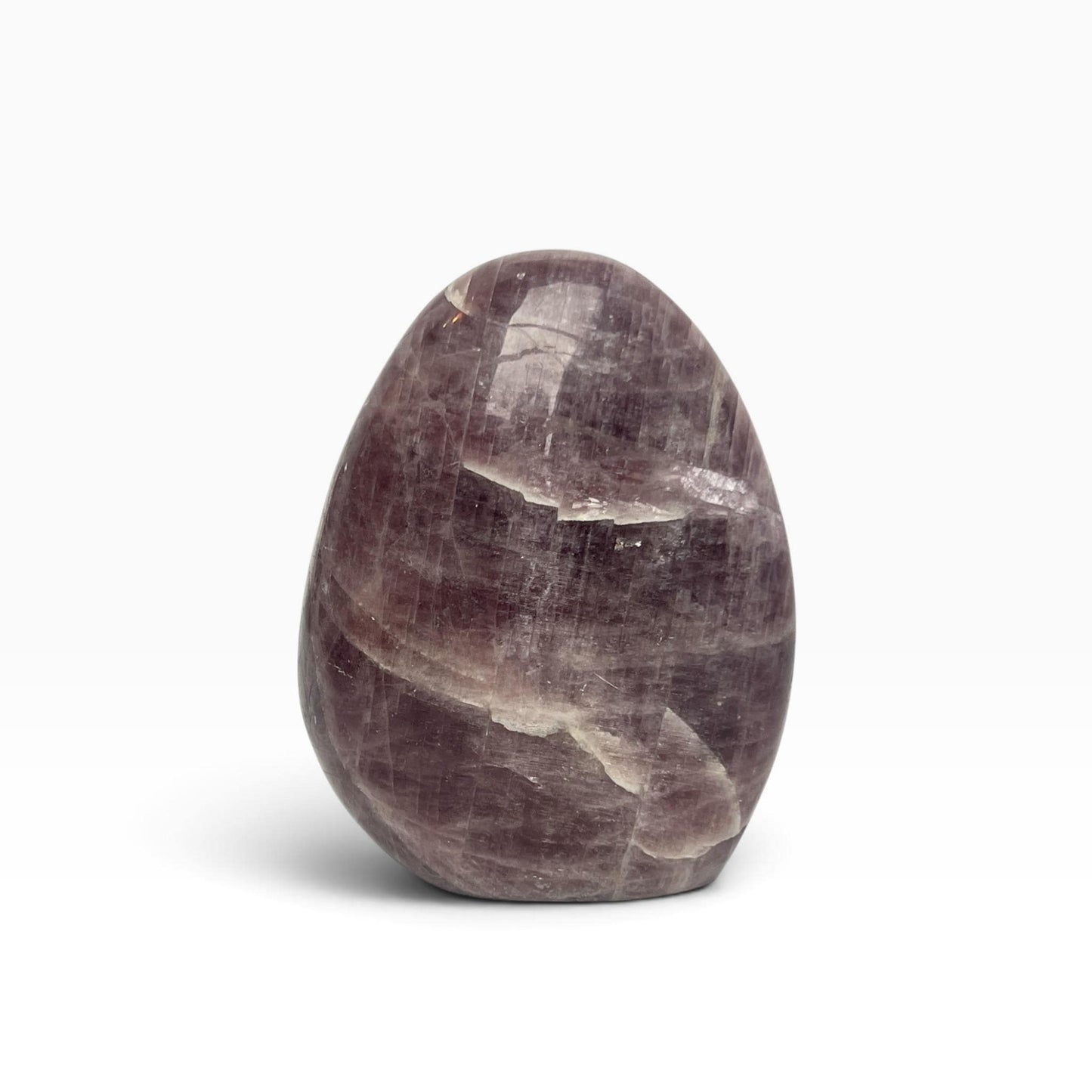 Purple Anhydrite Freeform: Polished Rare Free Standing Crystal