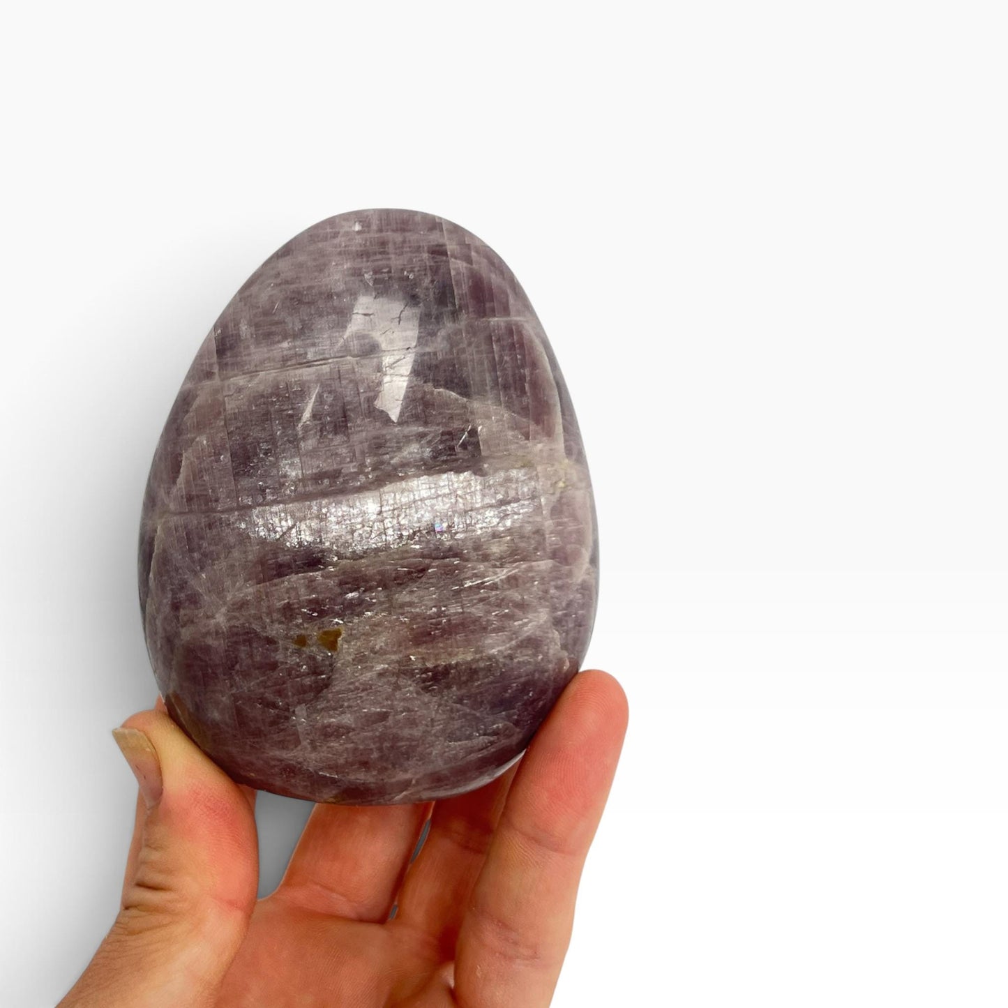 Purple Anhydrite Freeform: Polished Rare Free Standing Crystal