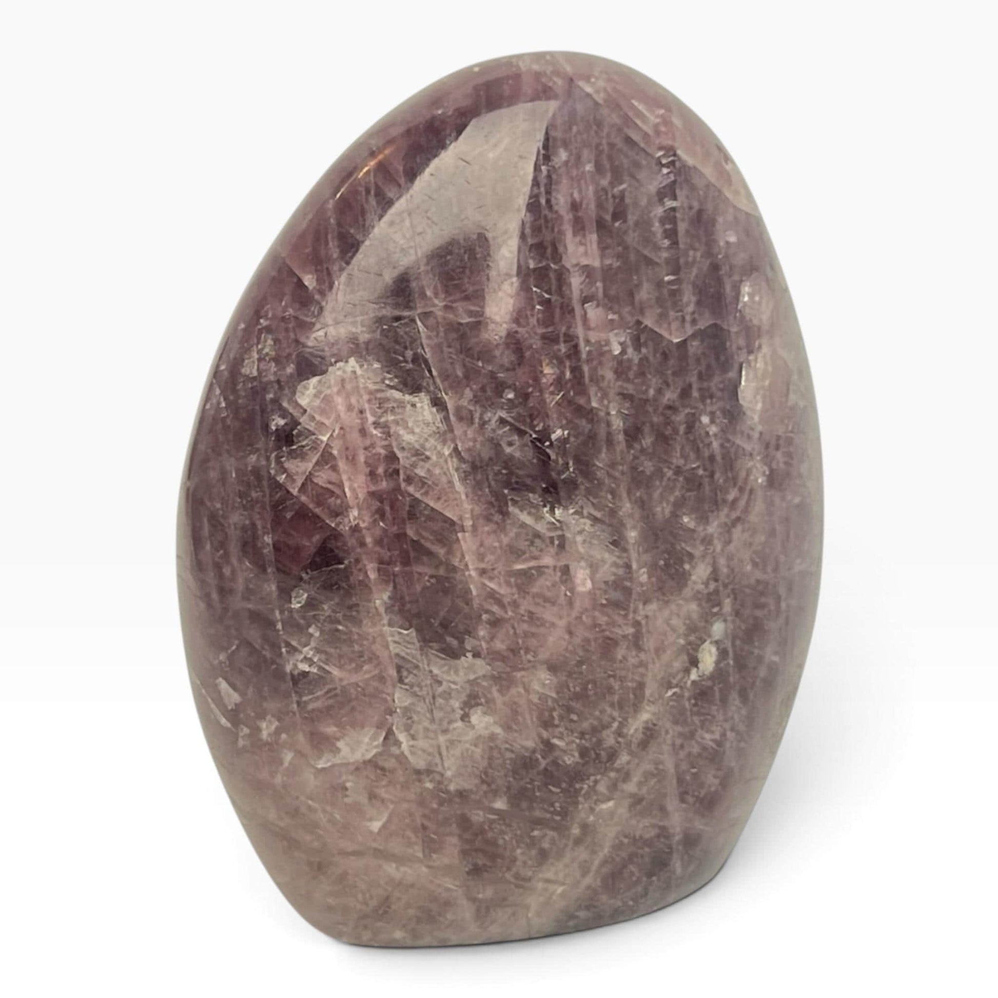 Purple Anhydrite Freeform: Polished Rare Free Standing Crystal
