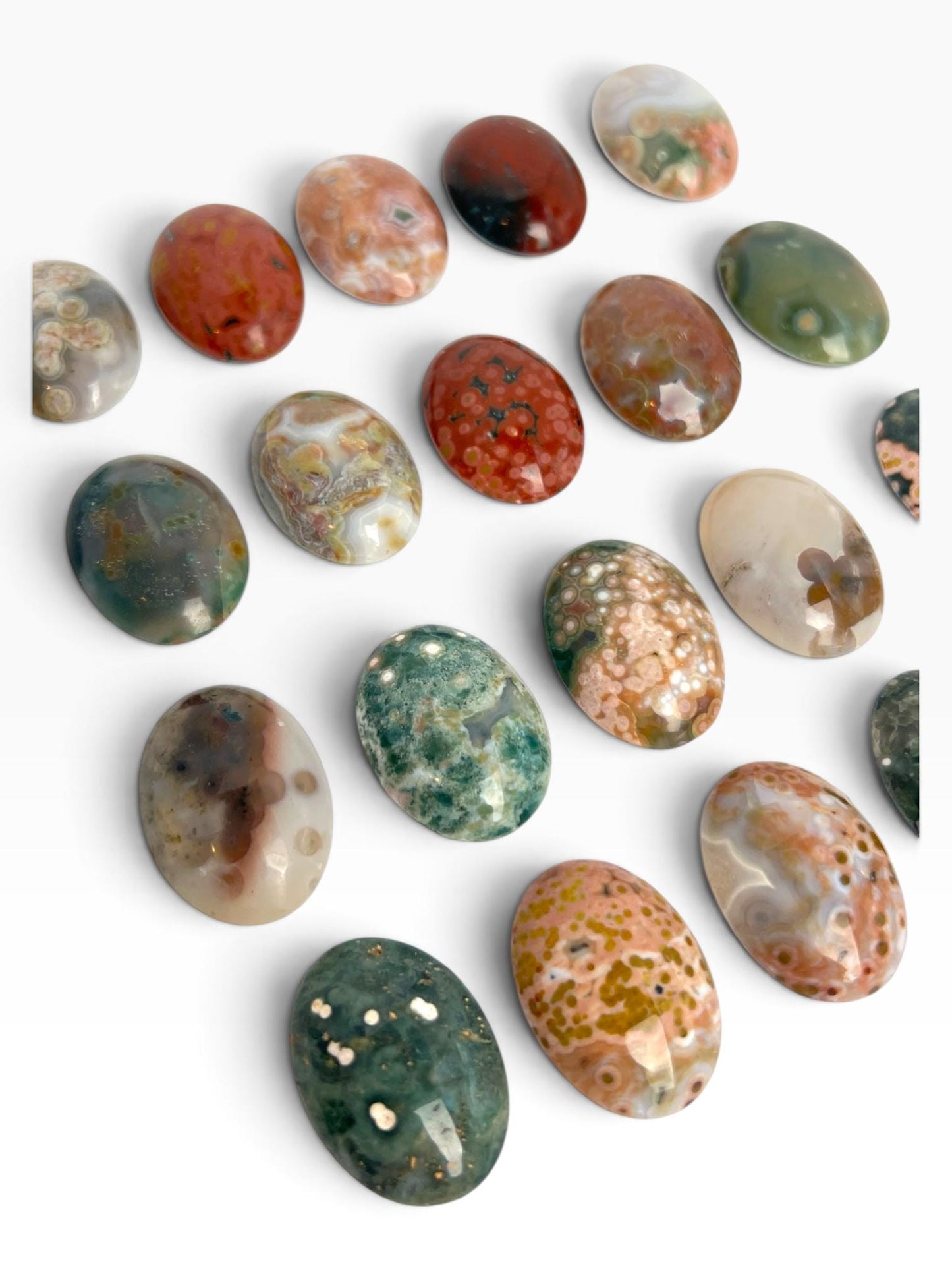 Ocean Jasper Marovato Cabochons set of 5: Your Choice