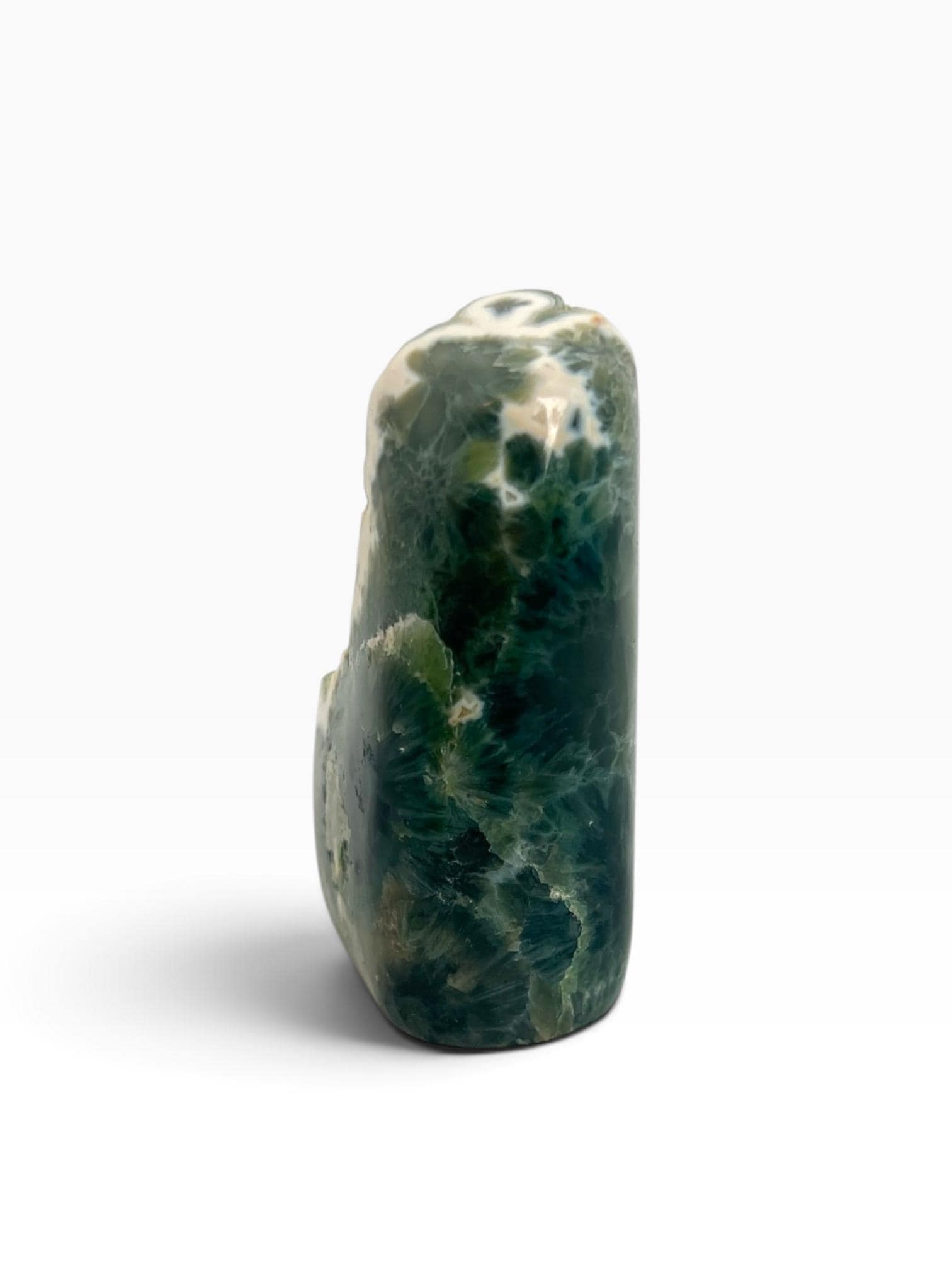 Ocean Jasper Botryoidal Druzy Free Form : Semi Polished Early Vein Marovato Collection Piece