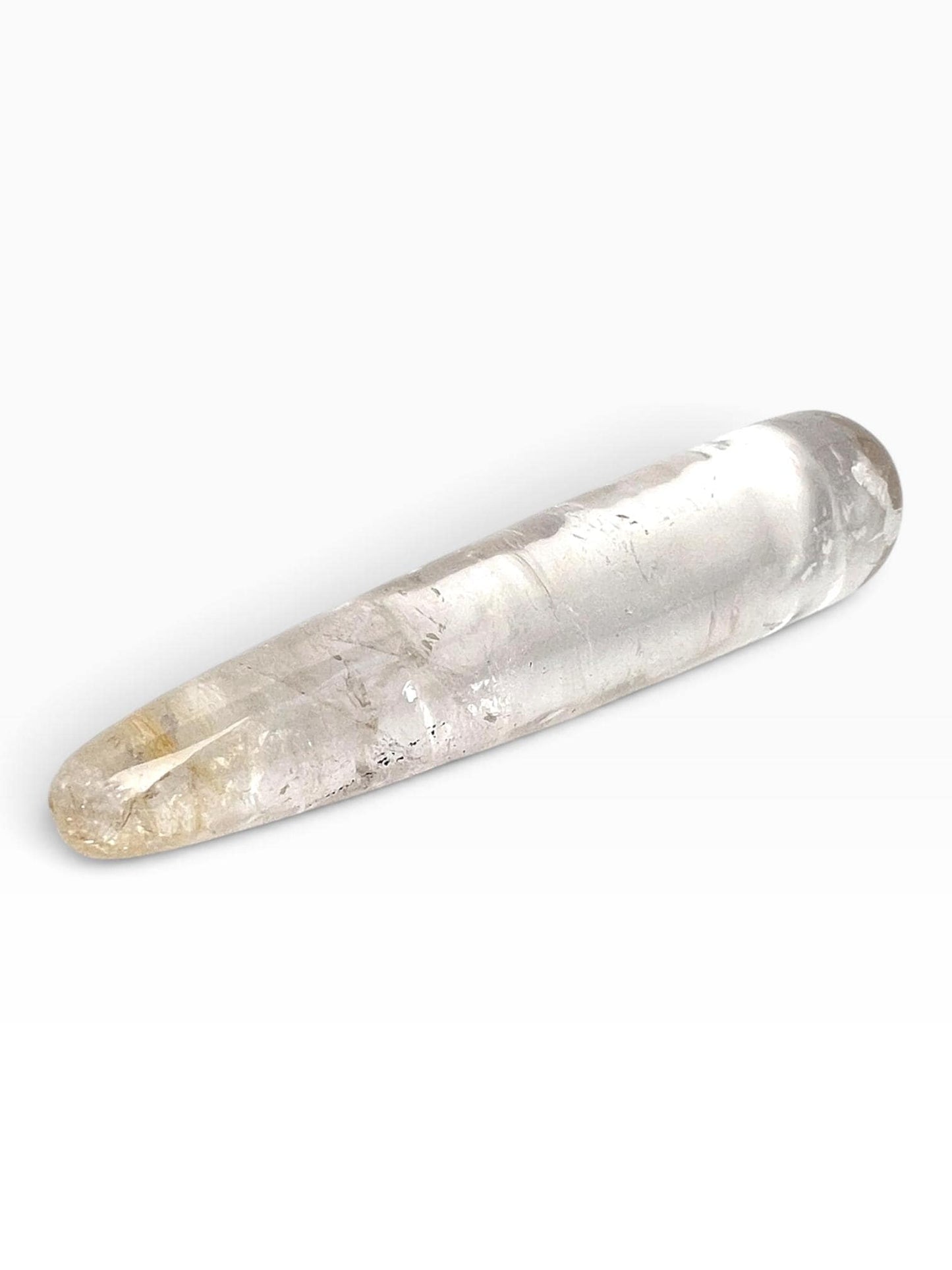 Clear Quartz Crystal Massage Wand Tool