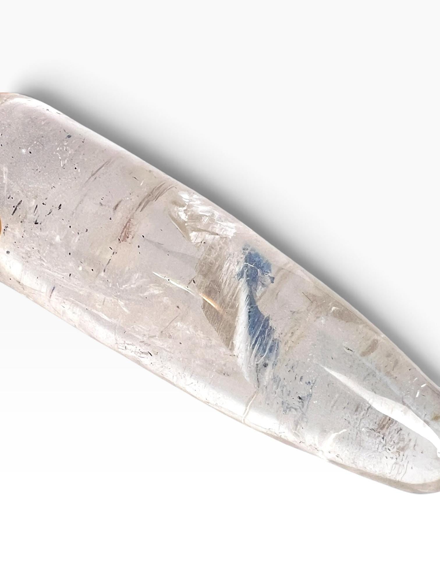 Clear Quartz Rainbow Crystal Massage Wand Tool