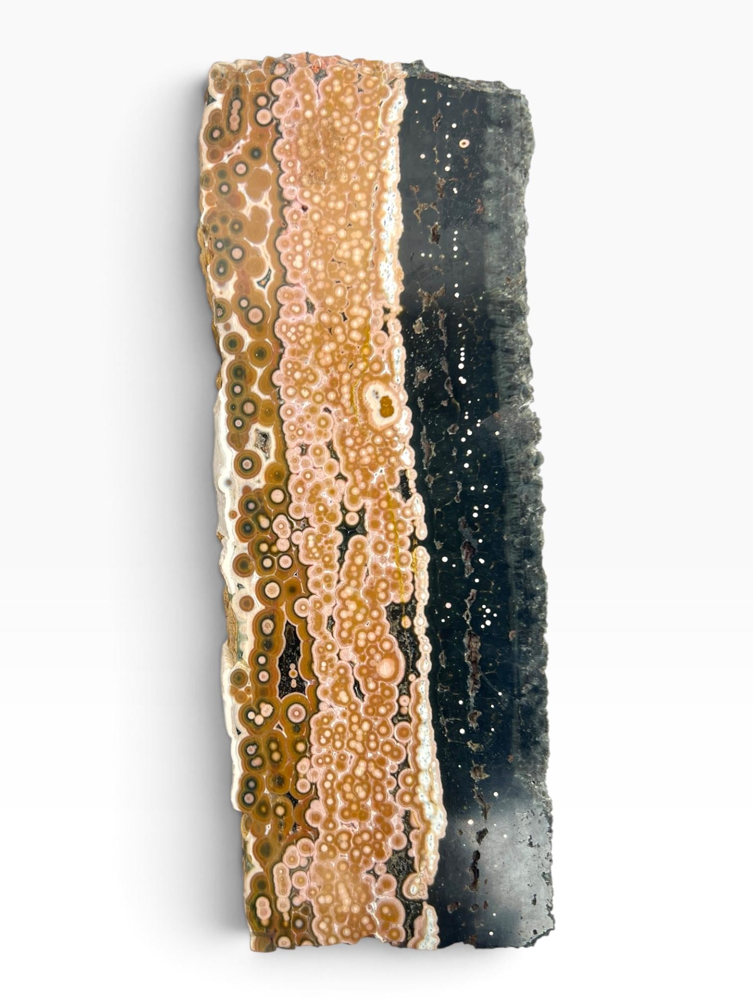 Ocean Jasper Marovato Slab : Semi Polished