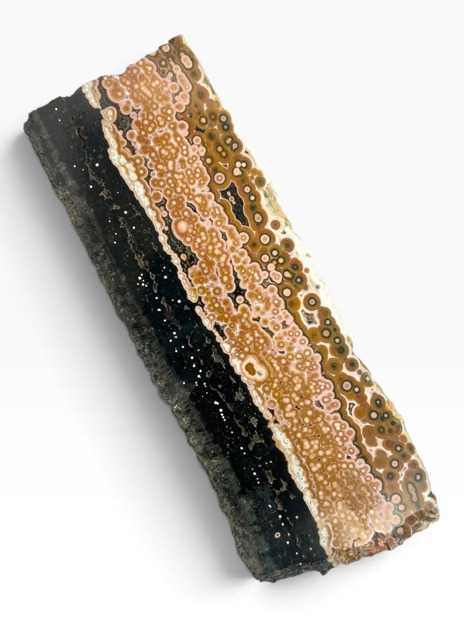 Ocean Jasper Marovato Slab : Semi Polished