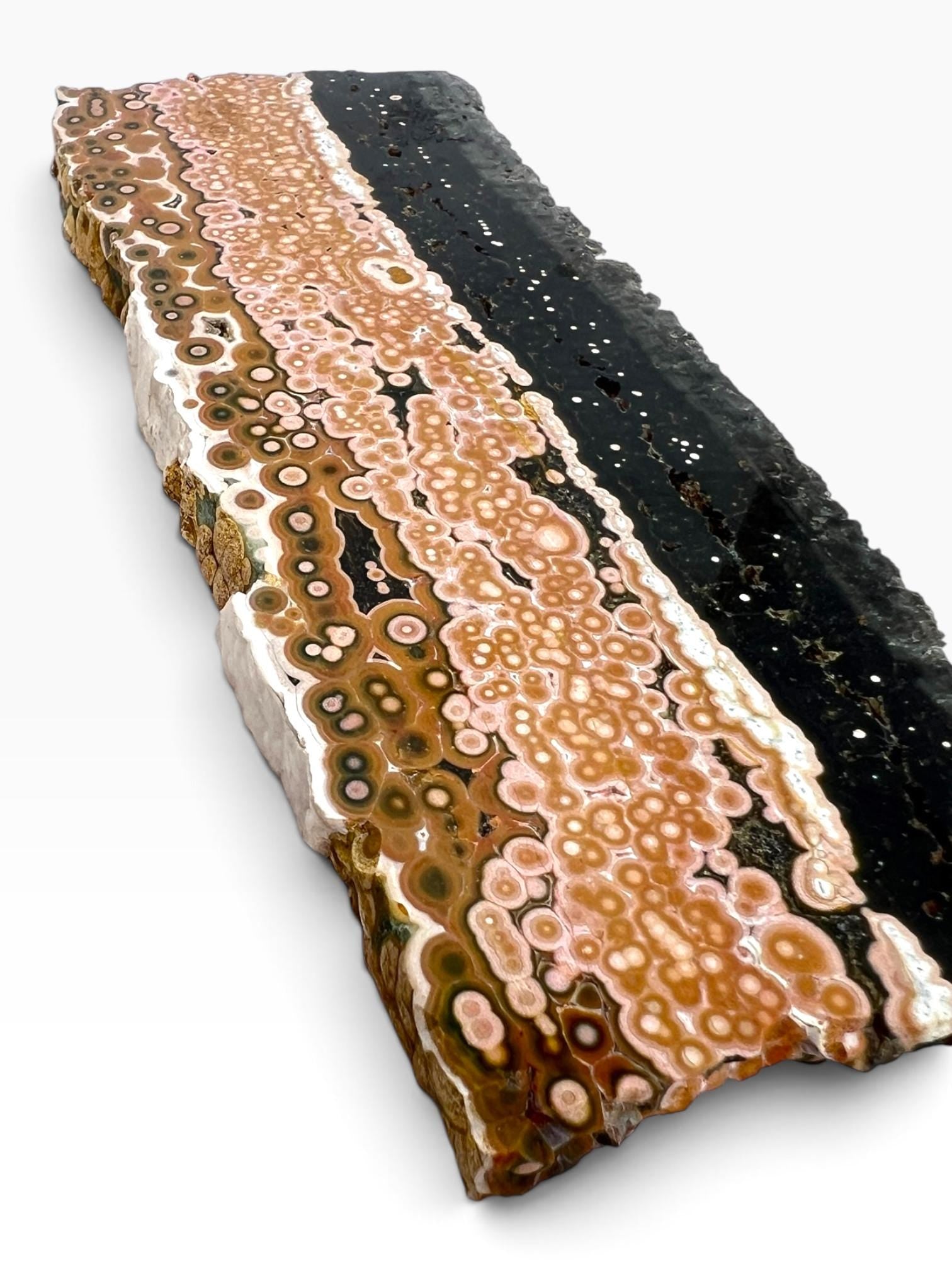 Ocean Jasper Marovato Slab : Semi Polished