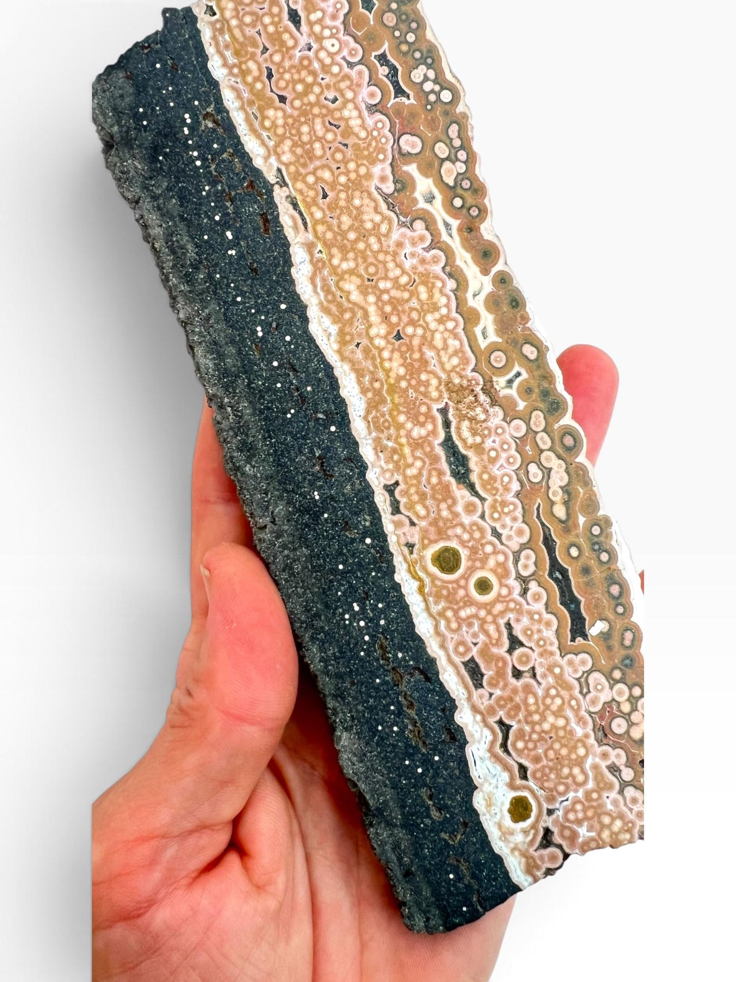 Ocean Jasper Marovato Slab : Semi Polished