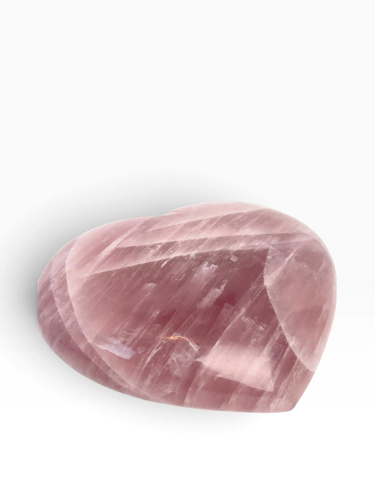 Rose Quartz Polished XXL Crystal Heart