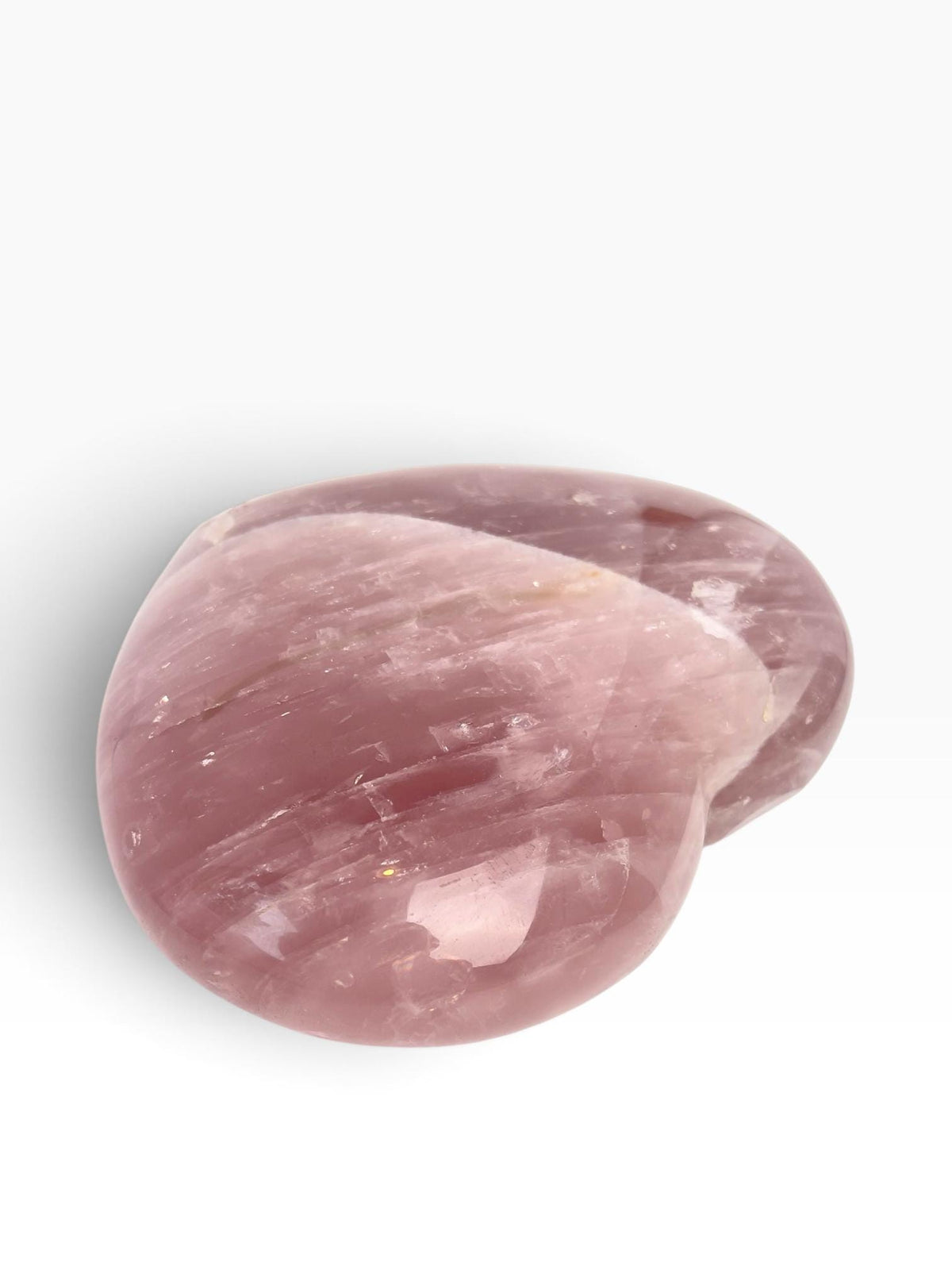 Rose Quartz Polished XXL Crystal Heart