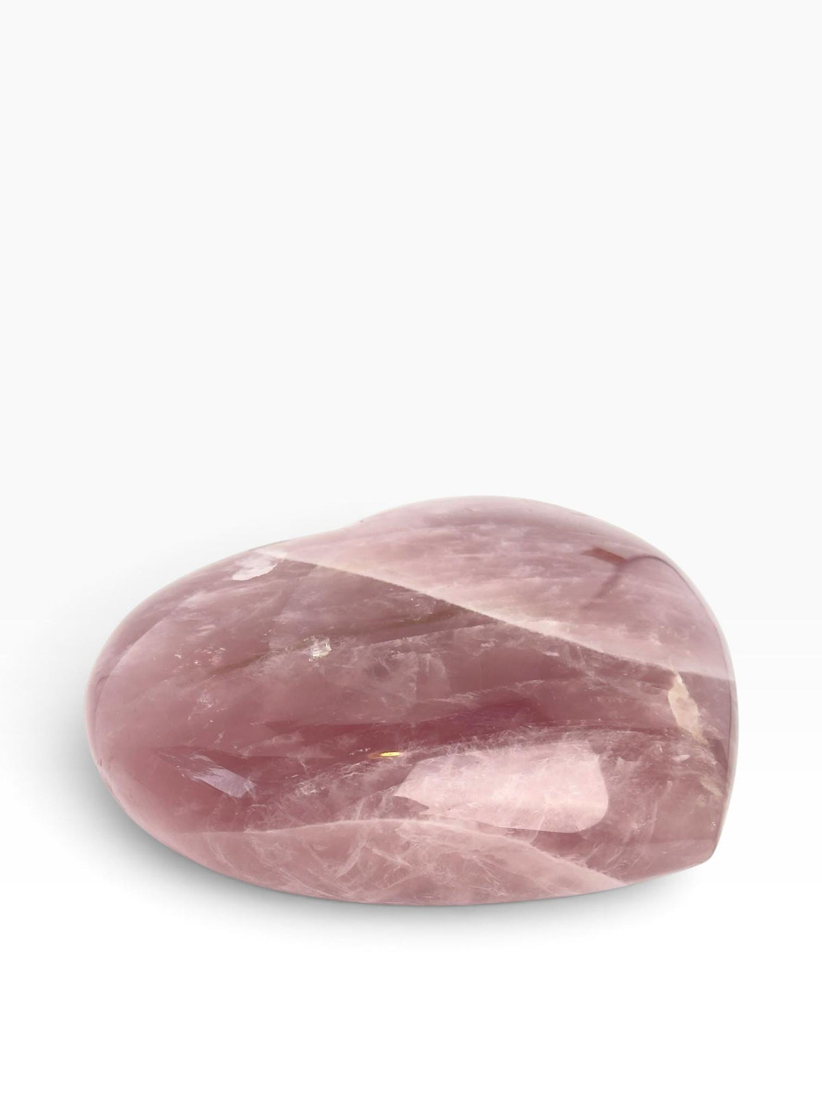 Rose Quartz Polished XXL Crystal Heart