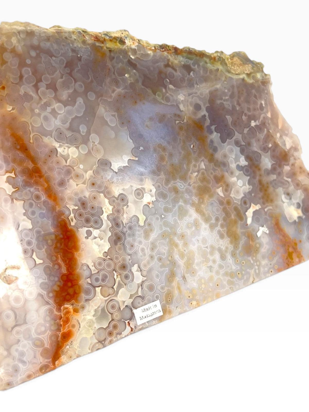 Ocean Jasper Jelly Orb Slab : Old Stock Vein 3-4