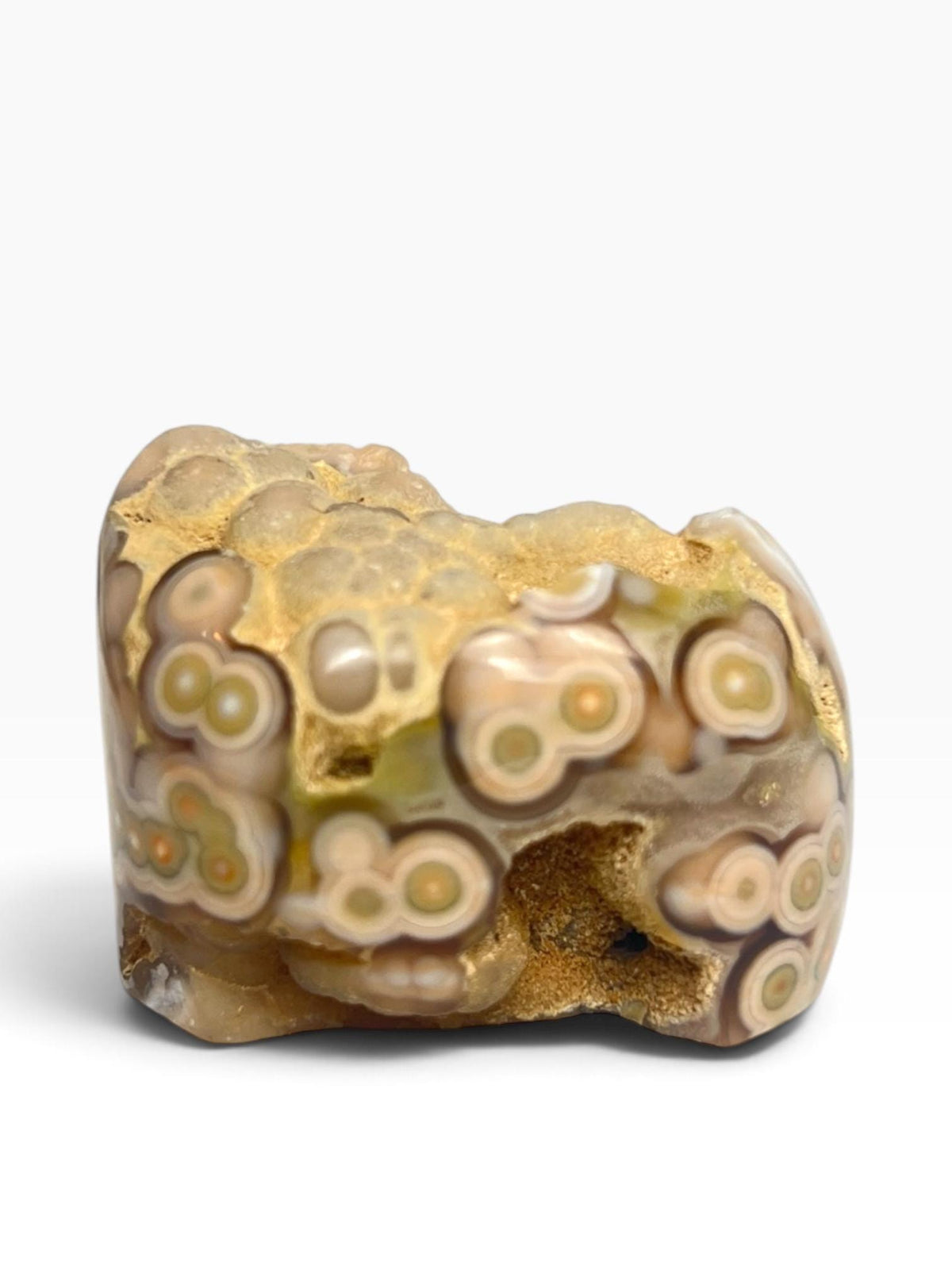 Ocean Jasper Botryoidal Orb Mini Free Form | Early Vein Old Stock