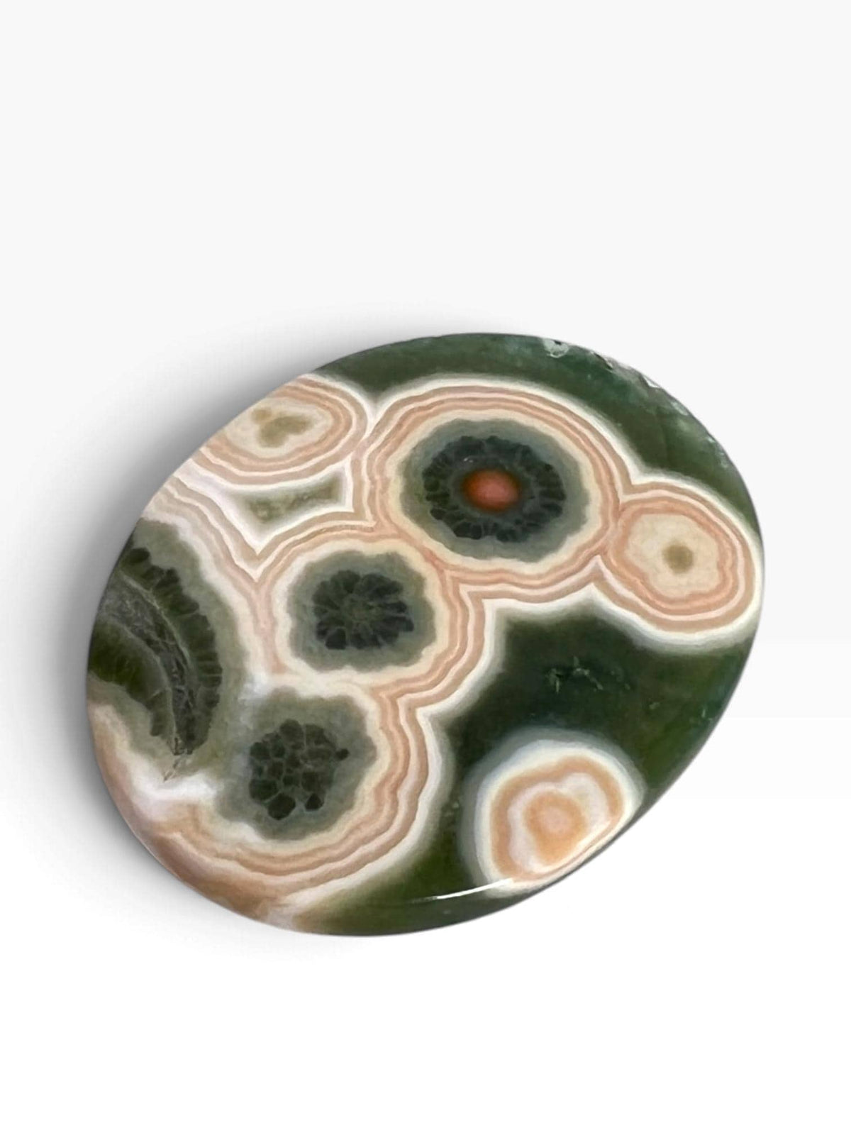 Ocean Jasper Old Stock Vein 1-2 Medallion