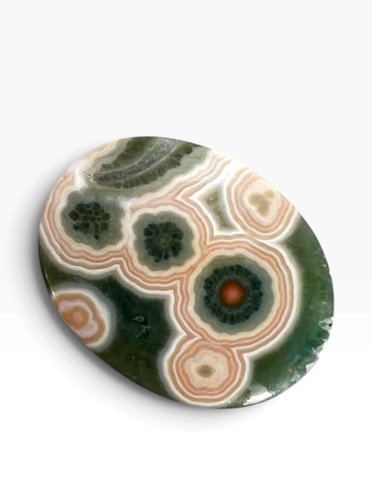 Ocean Jasper Old Stock Vein 1-2 Medallion
