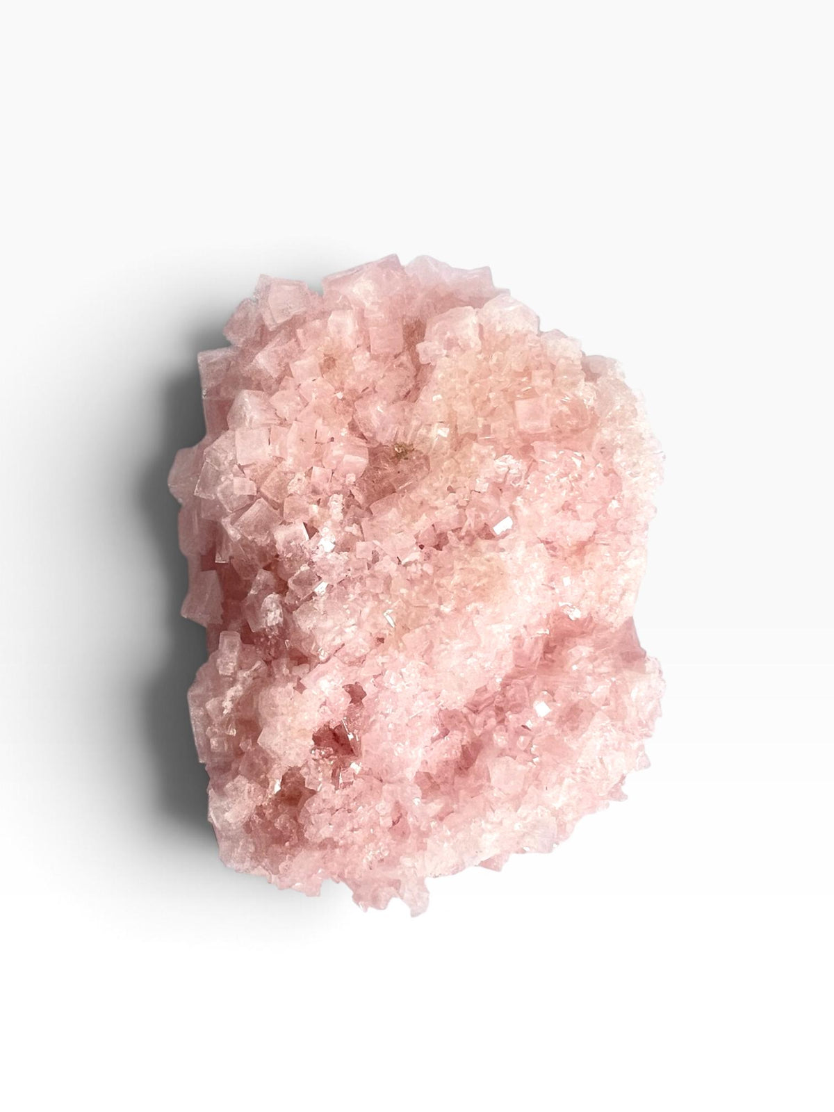 Hand Collected Pink Halite Crystal -Hopper Formation from Searles Lake