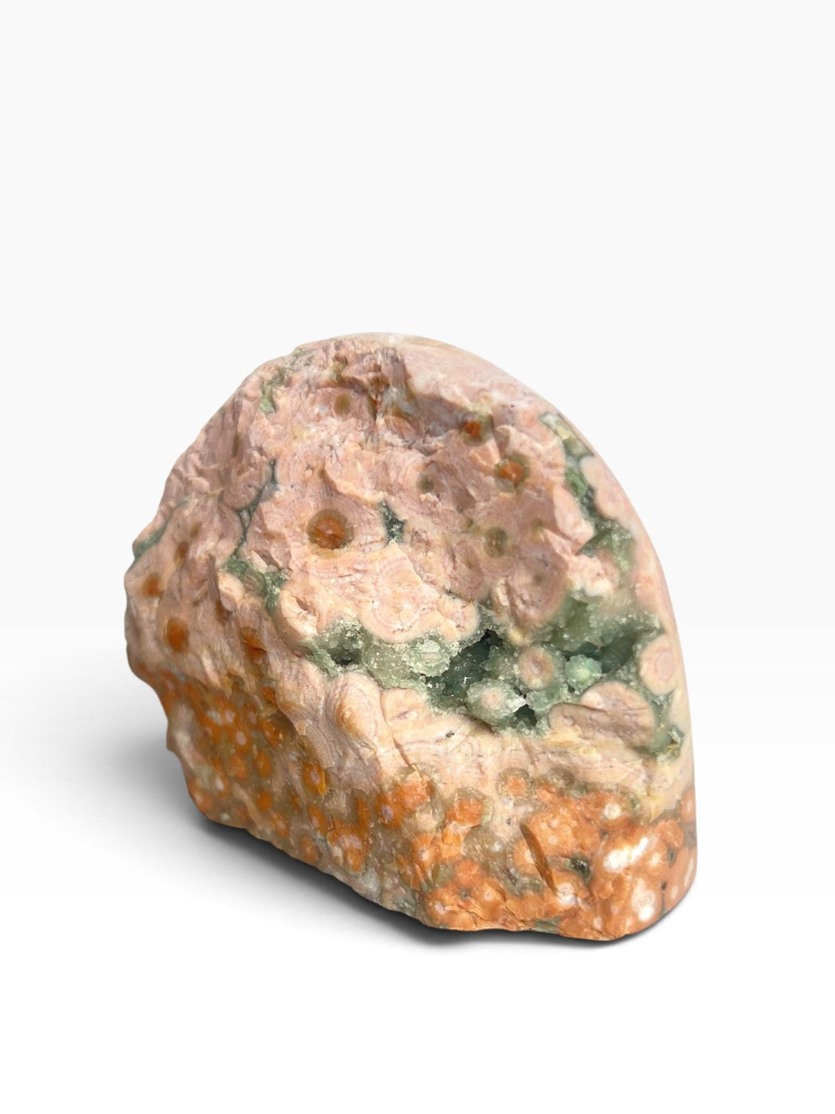 Ocean Jasper Semi Polished Free Form | Early Vein 1-2 Old Stock