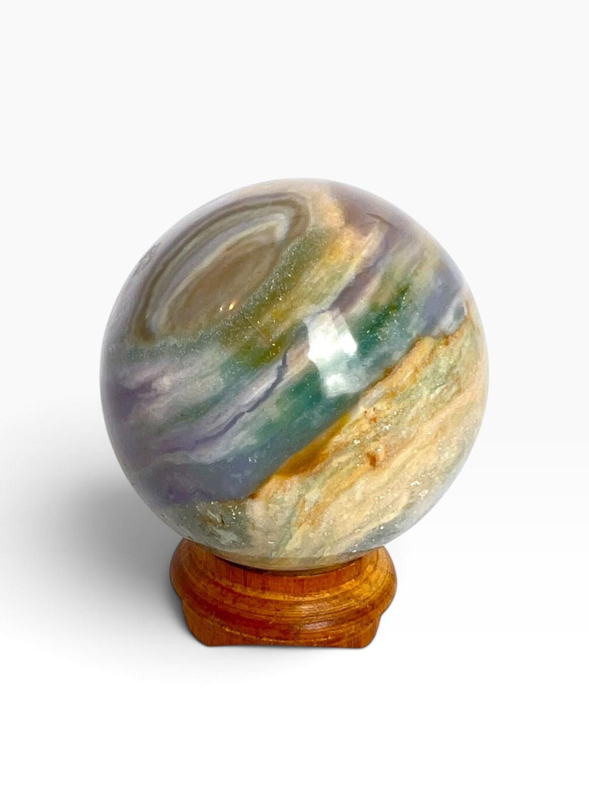 Ocean Wave Sphere / Marovato Mine Madagascar