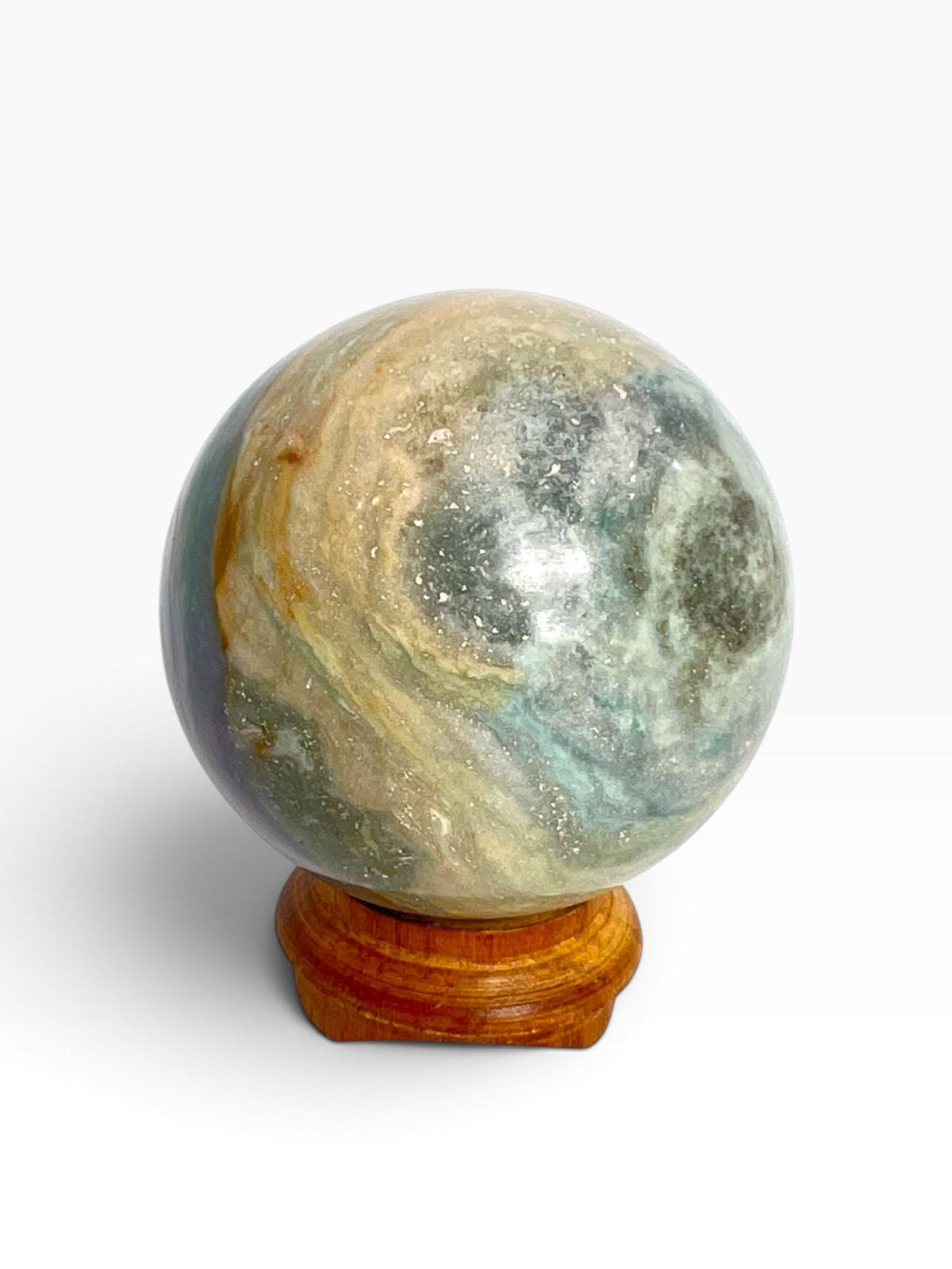 Ocean Wave Sphere / Marovato Mine Madagascar
