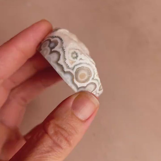 Ocean Jasper Druzy Core | Vein 1-2 | Rare Old Stock Authentic OJ