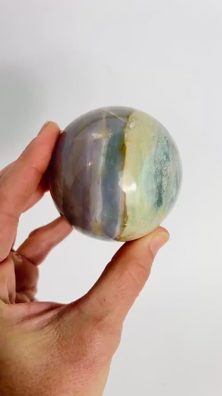Ocean Wave Sphere / Marovato Mine Madagascar