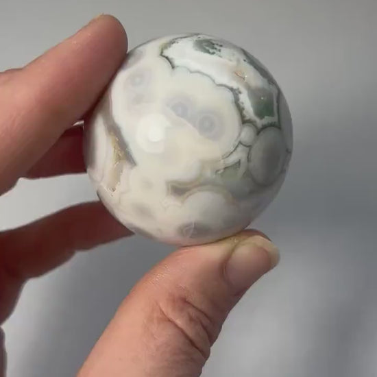 Old Stock Ocean Jasper Sphere / Vein 1-2 sphere / OJS4