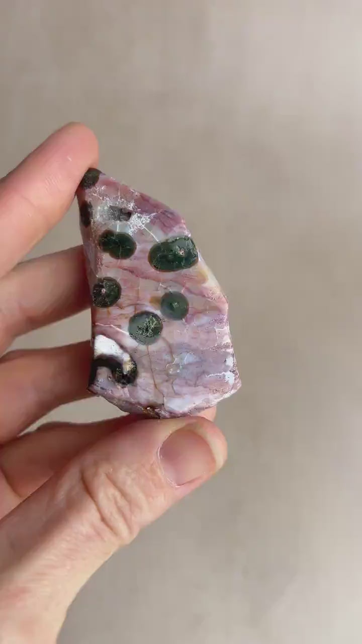Ocean Jasper Vein 1 polished free form