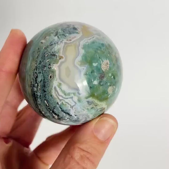 Ocean Wave Sphere / Marovato Mine Madagascar