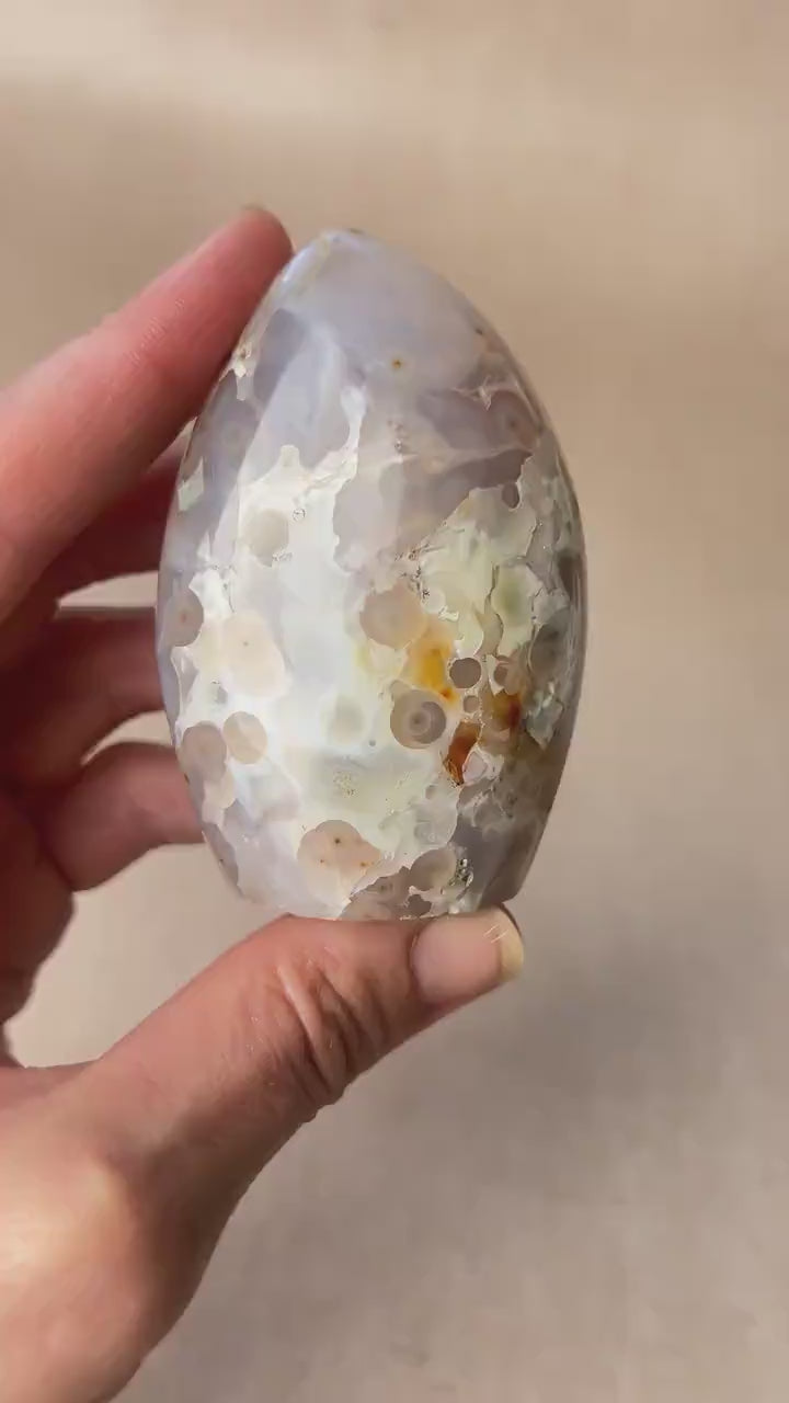 Ocean Jasper Jelly Free Form : Marovato Vein 3-4