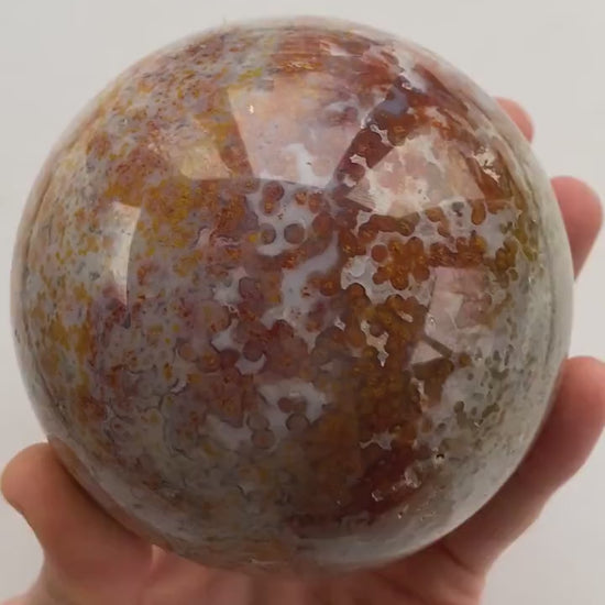 Ocean Jasper Sphere Old Stock XL OSS22
