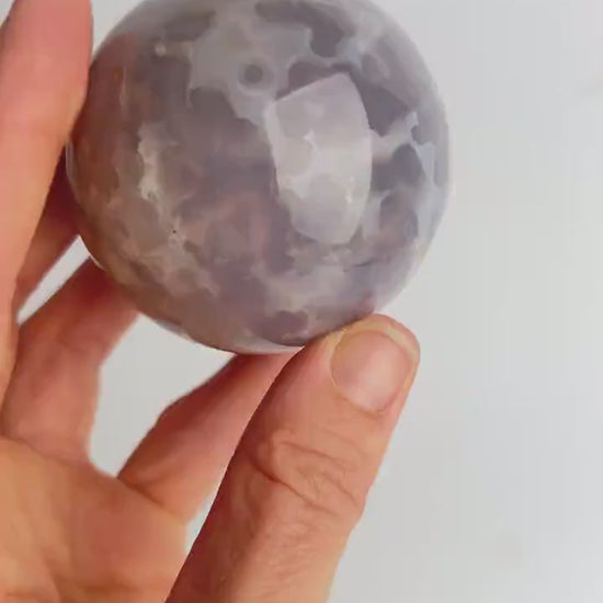 Old Stock Jelly Ocean Jasper Sphere / Vein 3-4